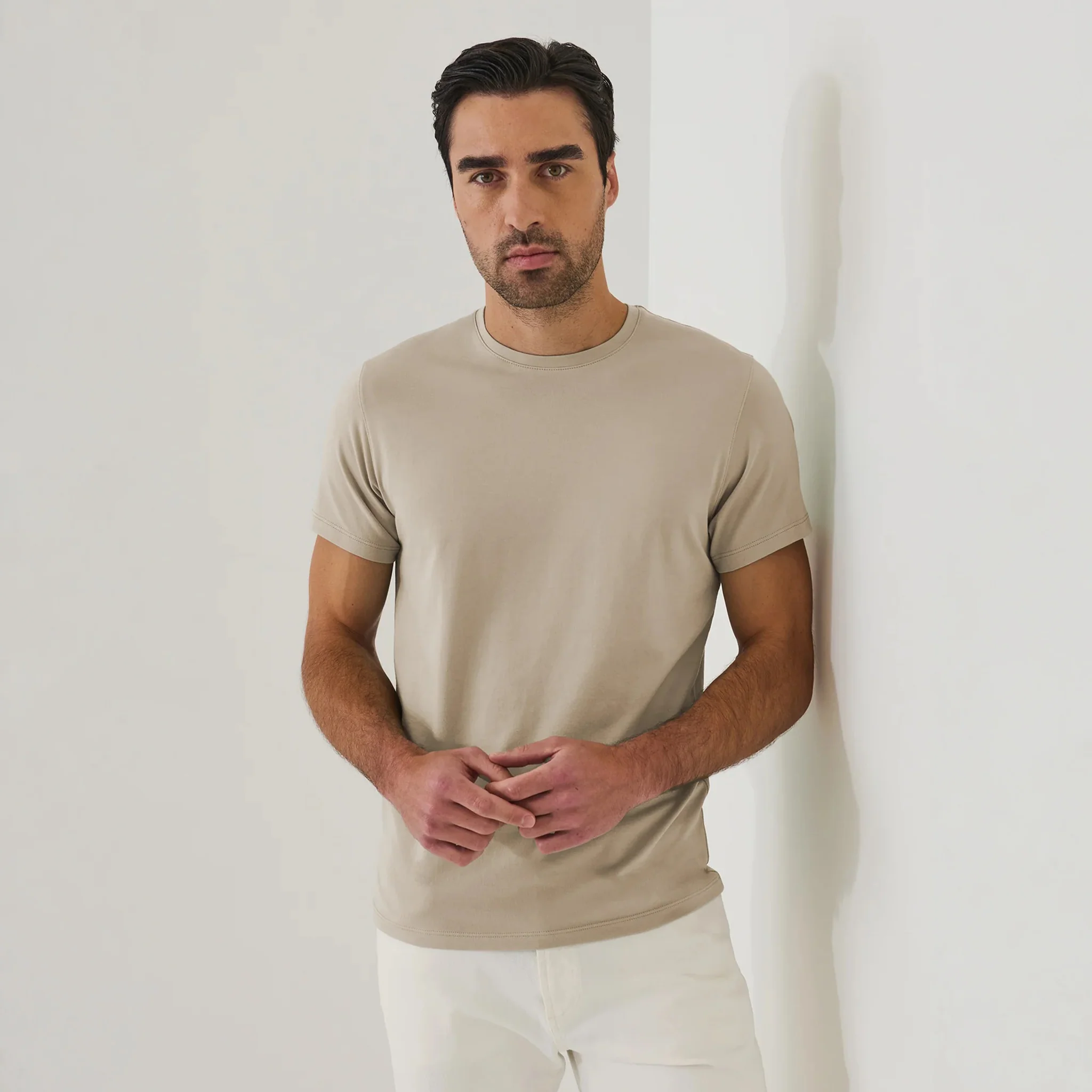 Frappe Pima Cotton Stretch Iconic T-Shirt - Patrick Assaraf