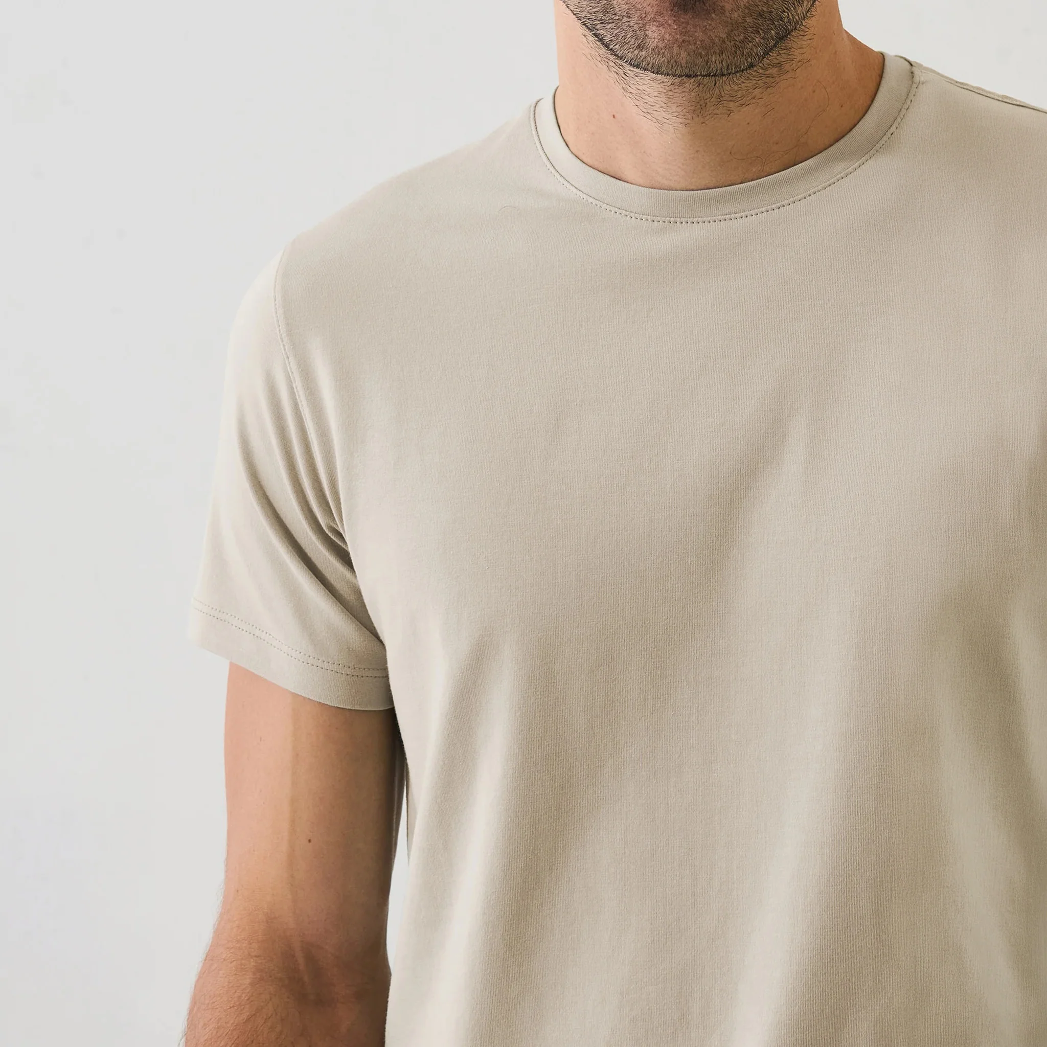 Frappe Pima Cotton Stretch Iconic T-Shirt - Patrick Assaraf - Image 4