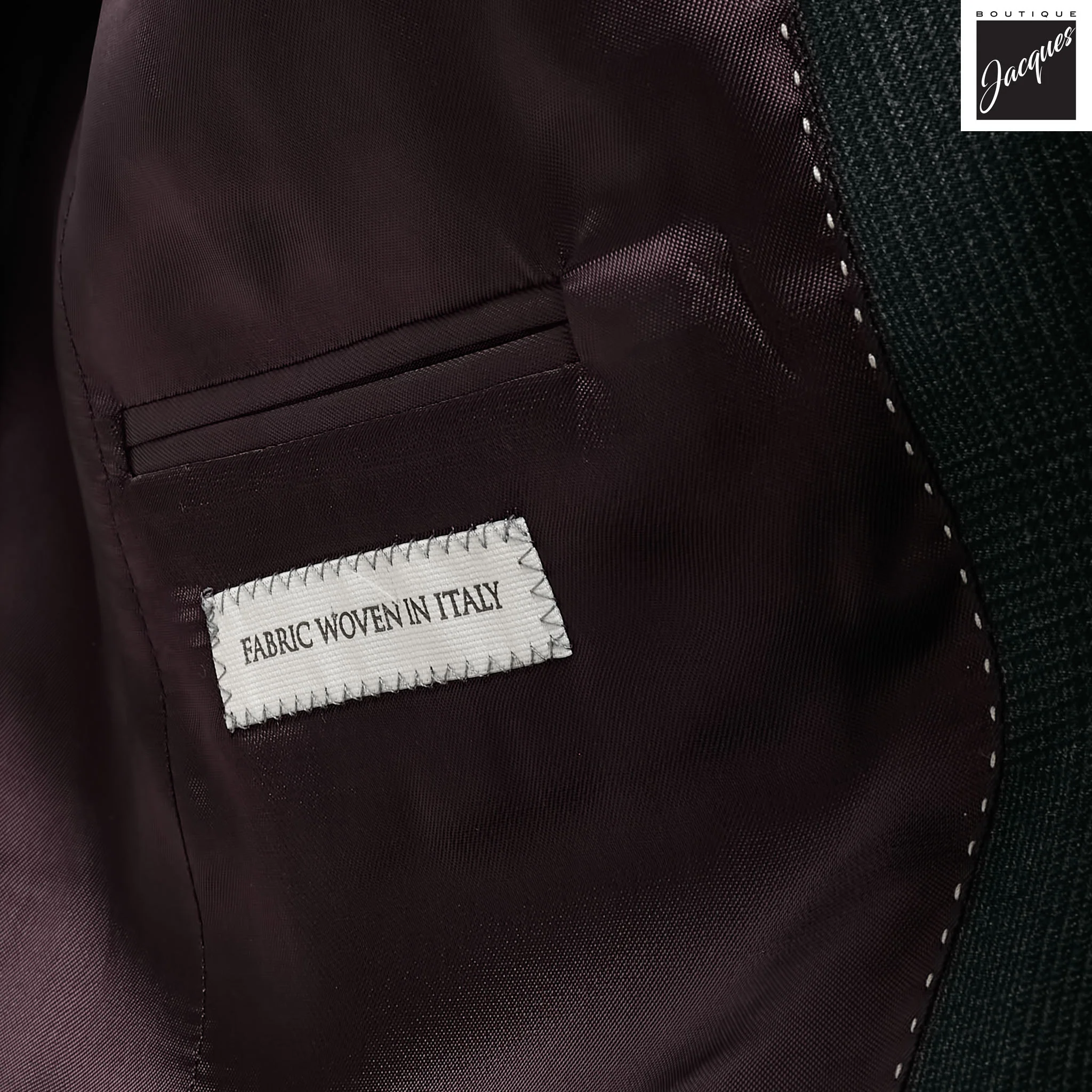 Charcoal Check Esprit Modern Fit Esprit Wool Suit - Jack Victor - Image 4