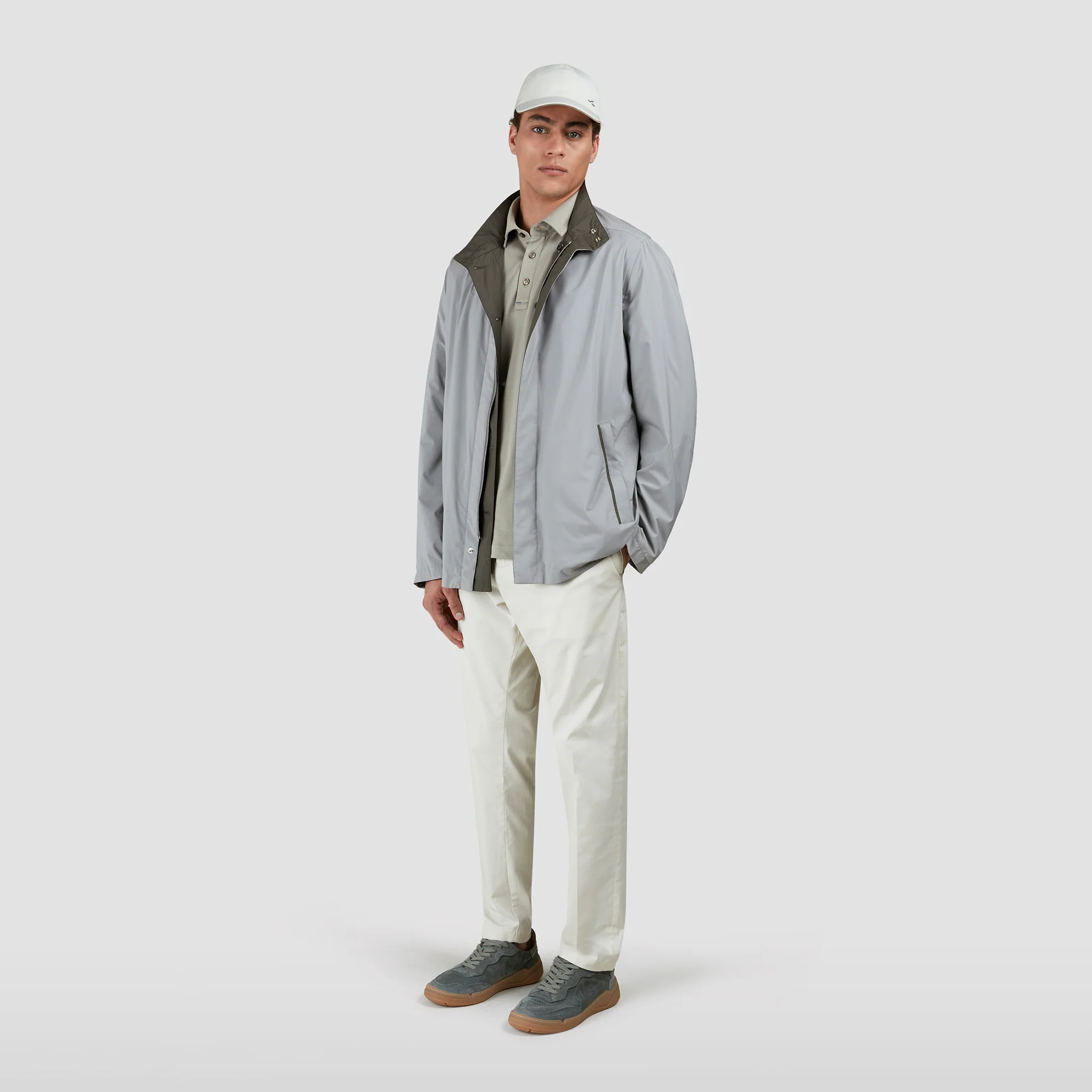 Gray & Green Typhoon® Platinum Reversible Field Jacket - Paul & Shark - Image 10