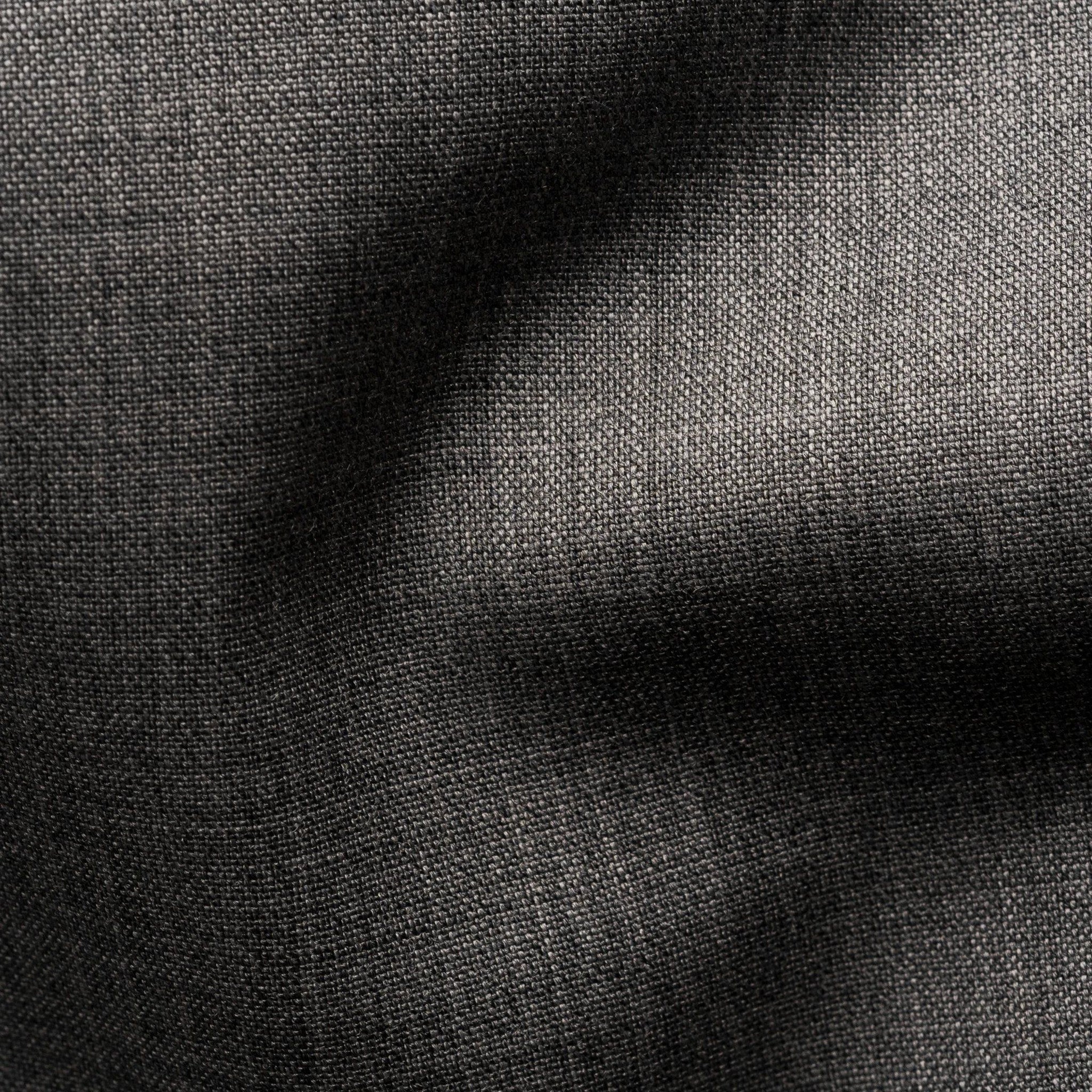 Gray Solid Merino Wool Slim Fit Shirt - ETON - Image 5