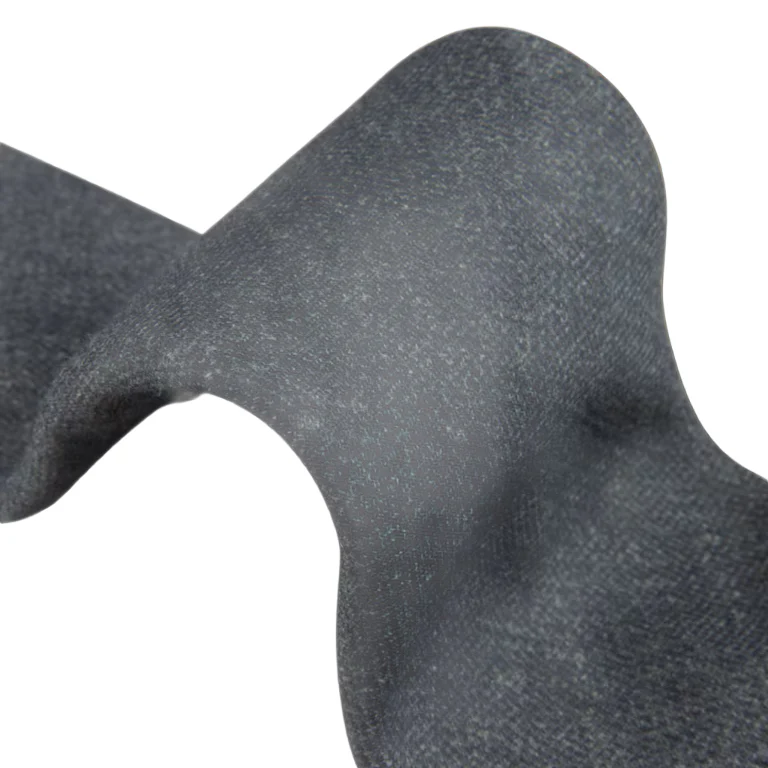 Gray Solid Wool Tie - Stenströms - Image 2