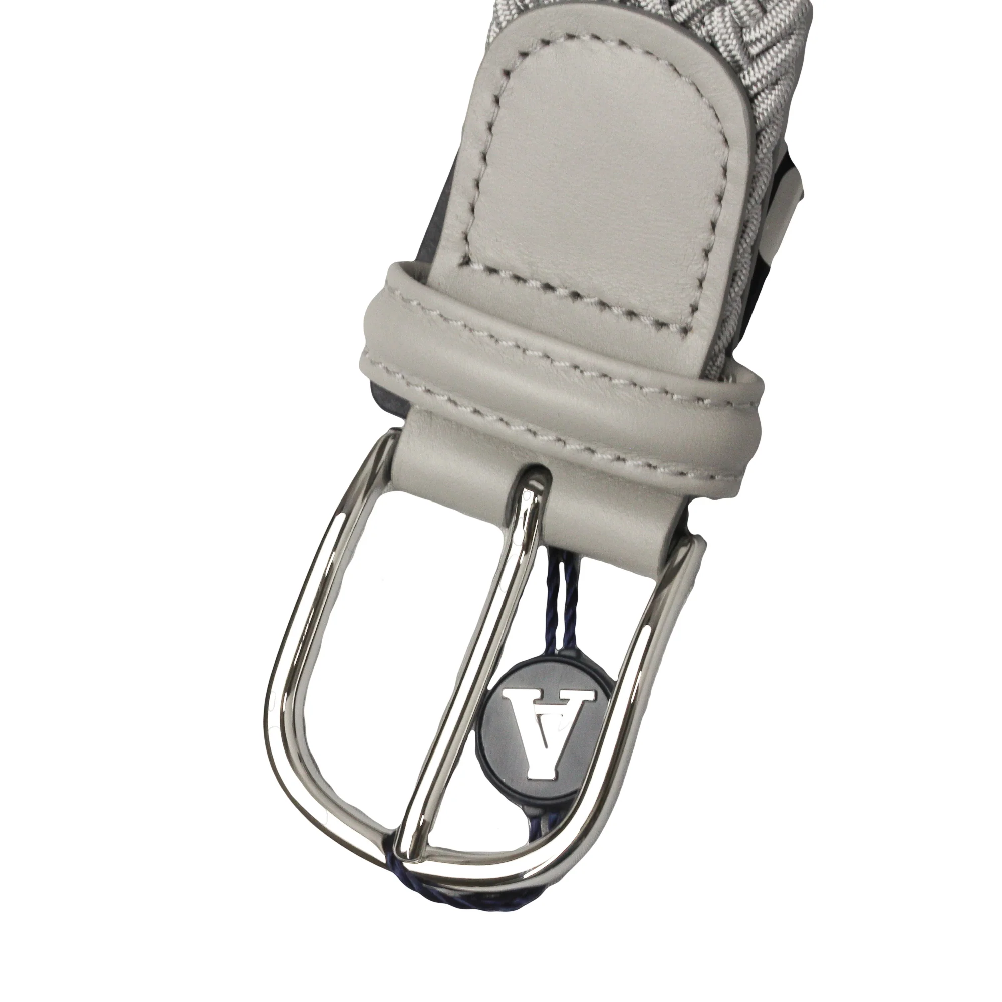 Light Gray Woven Elastic Belt - Anderson's - Image 6