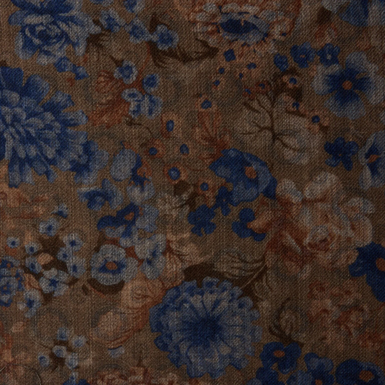Light Brown Patterned Wool Hankie - Stenströms - Image 2