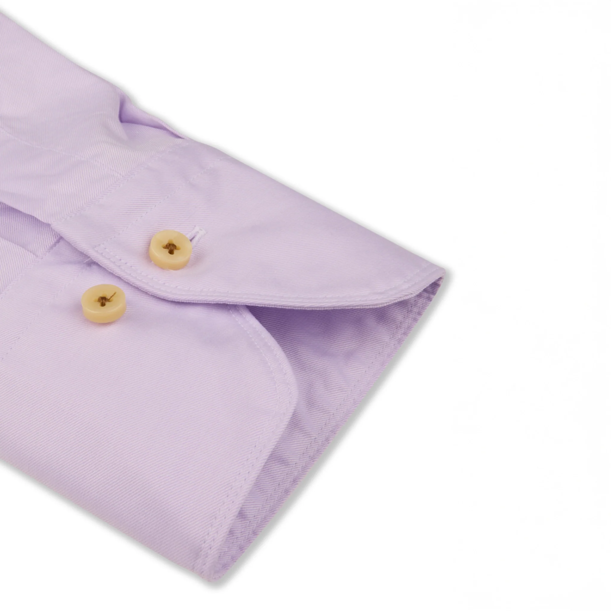 Lavender Garment Wash Fitted Casual Shirt - Stenströms - Image 3
