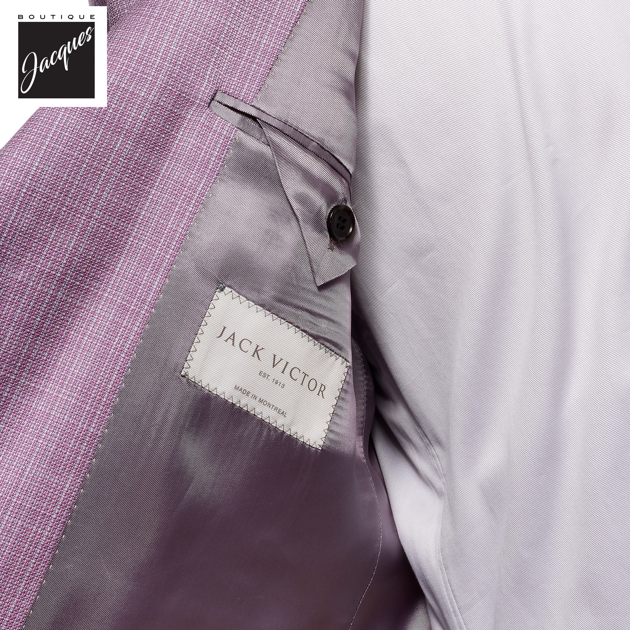 Lavender Neat Montana Contemporary Fit Sport Jacket - Jack Victor - Image 4