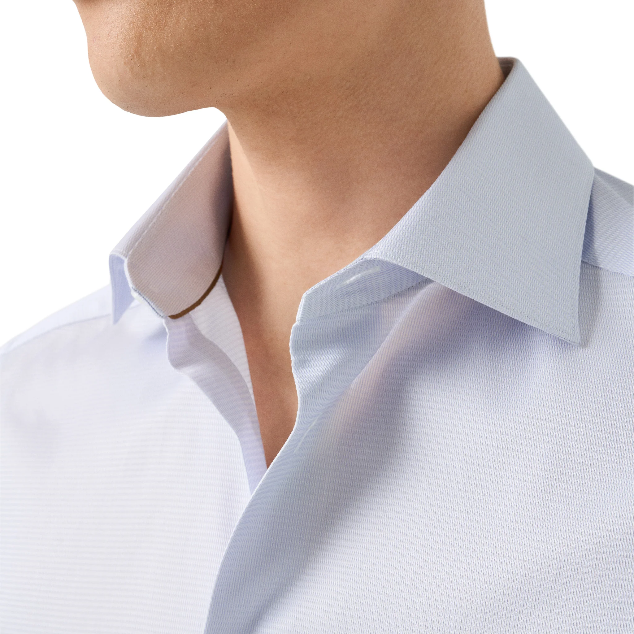 Lavender Semi-Solid Supima 120 Elevated Twill Contemporary Fit Shirt - ETON - Image 5