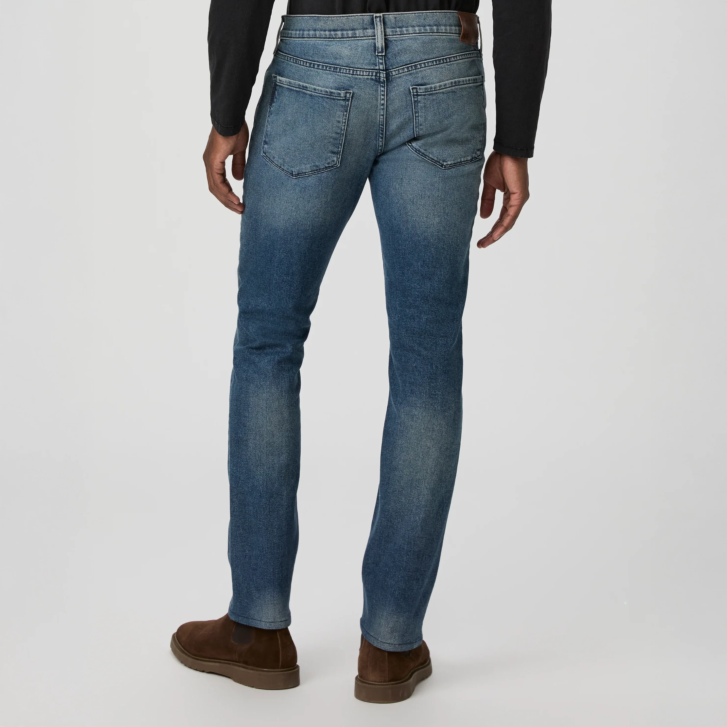 Lennox - Cheo - Slim Fit Five Pocket Blue Stone Wash Heritage Jean - PAIGE - Image 4