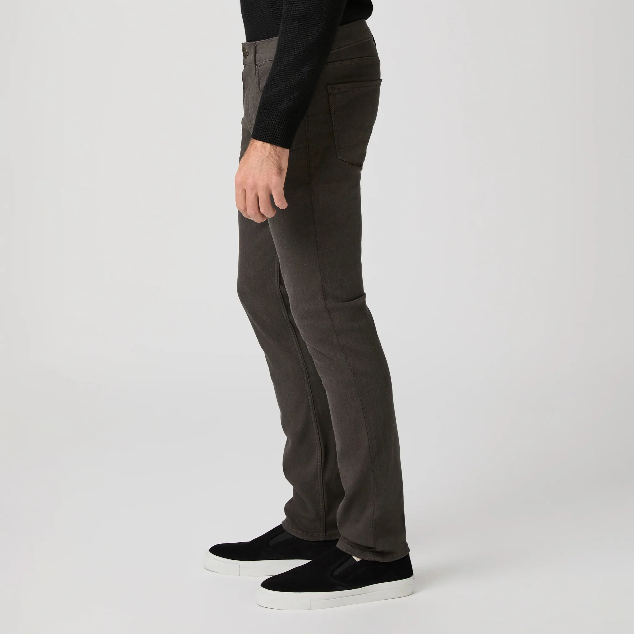 Lennox - Carbon Clay Transcend Five Pocket Pants - PAIGE - Image 3