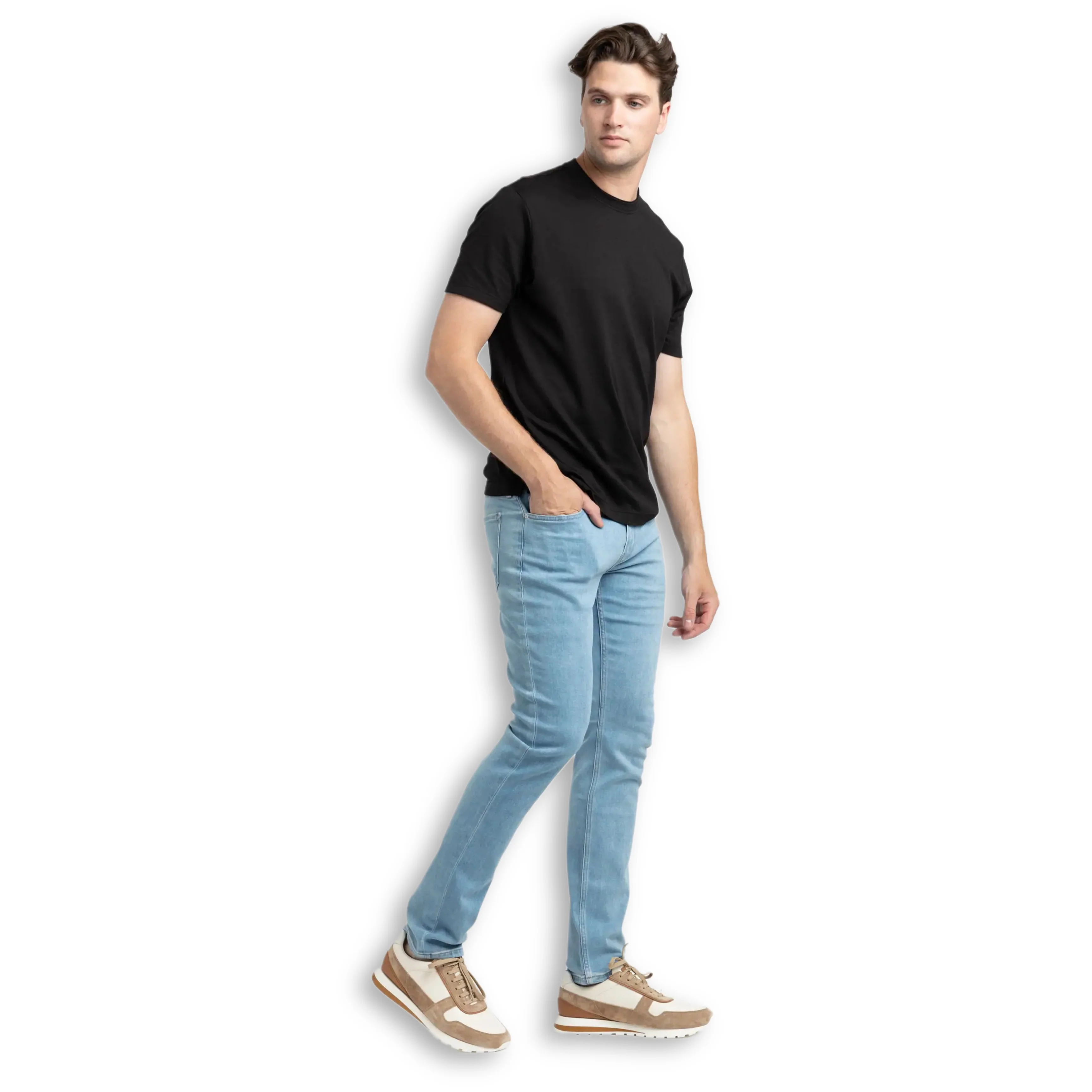 Lennox - Farman - Slim Fit 5-Pocket Jean - PAIGE - Image 3