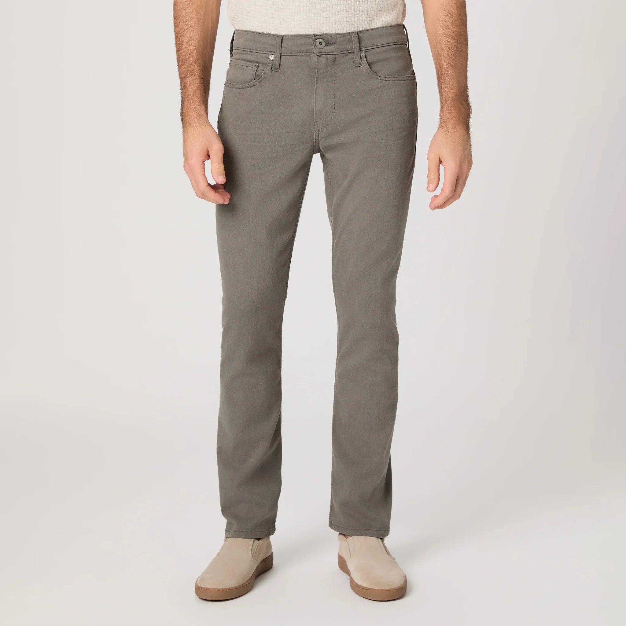Lennox - Natural Stone - Transcend Five Pocket Pant - PAIGE - Image 2