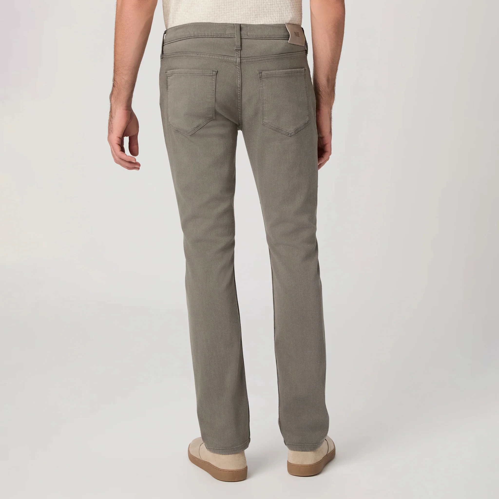 Lennox - Natural Stone - Transcend Five Pocket Pant - PAIGE - Image 4