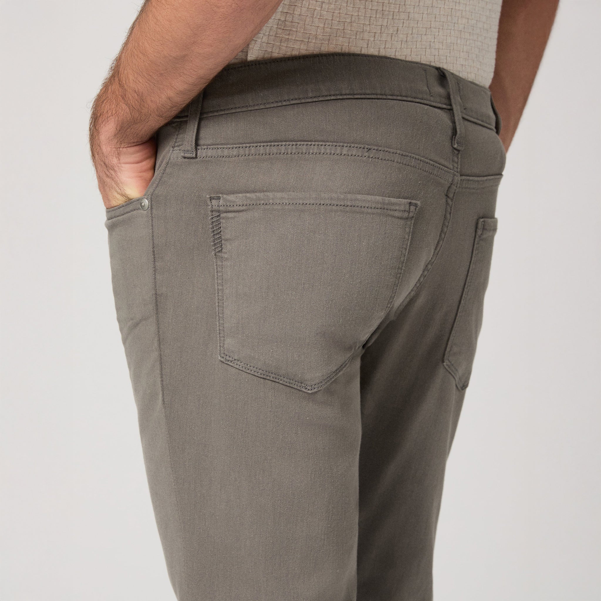 Lennox - Natural Stone - Transcend Five Pocket Pant - PAIGE - Image 5
