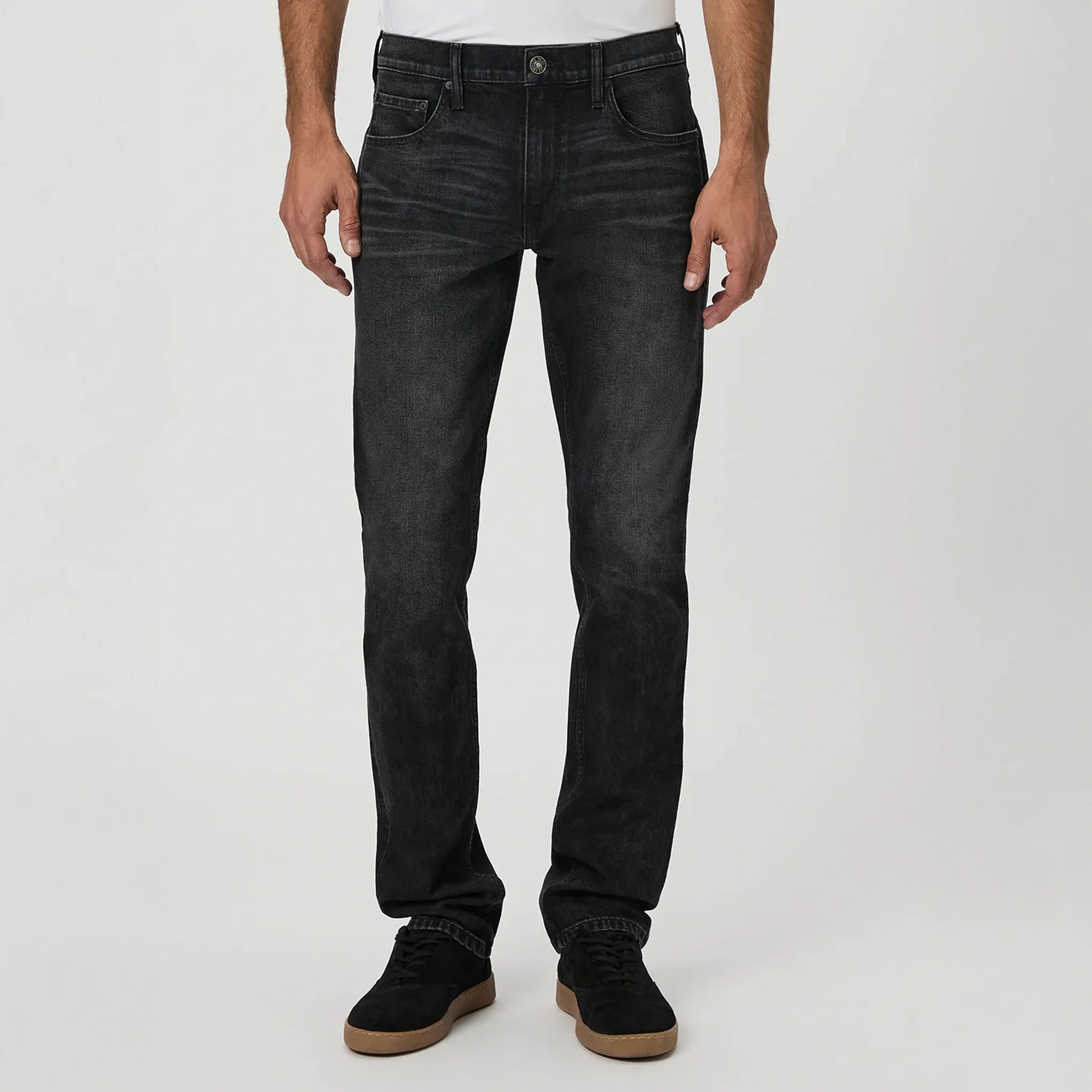 Lennox - Pasco - Dark Gray Wash Slim Fit Heritage Vintage  Jeans - PAIGE