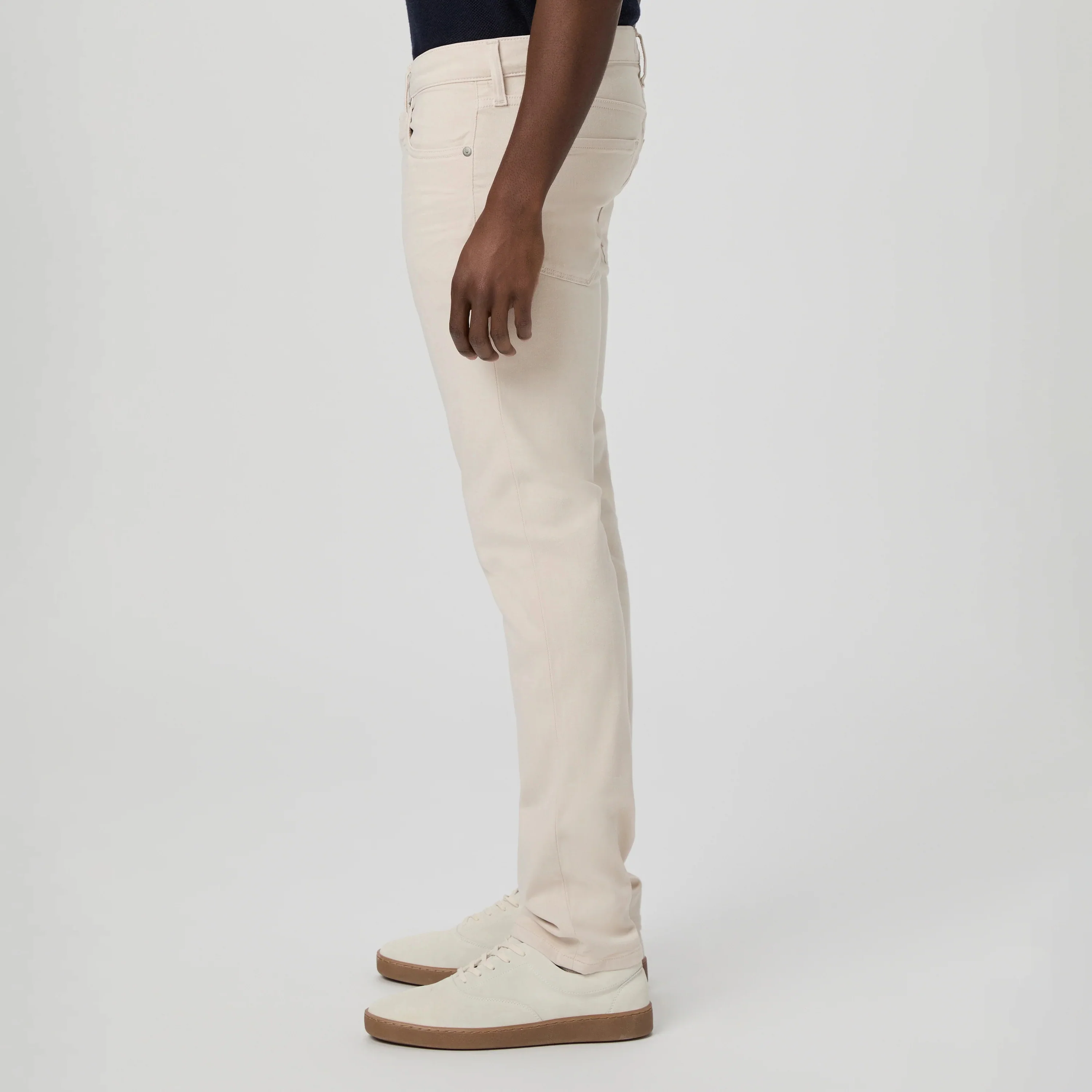 Sea Shell Slim Fit Lennox Transcend Jeans - PAIGE - Image 3
