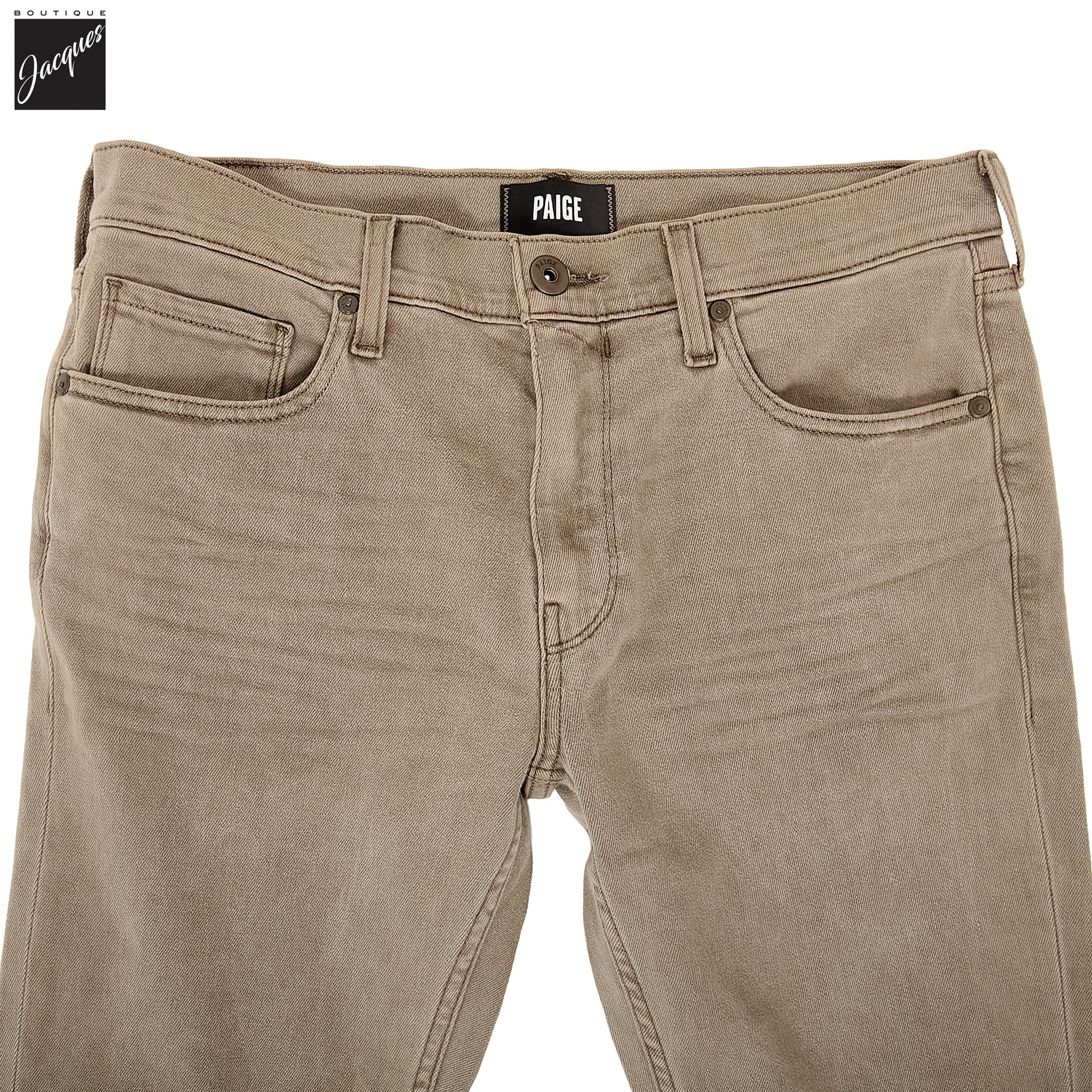 Lennox - Vintage Cabin Wood - Transcend Vintage Five Pocket Pant - PAIGE - Image 2