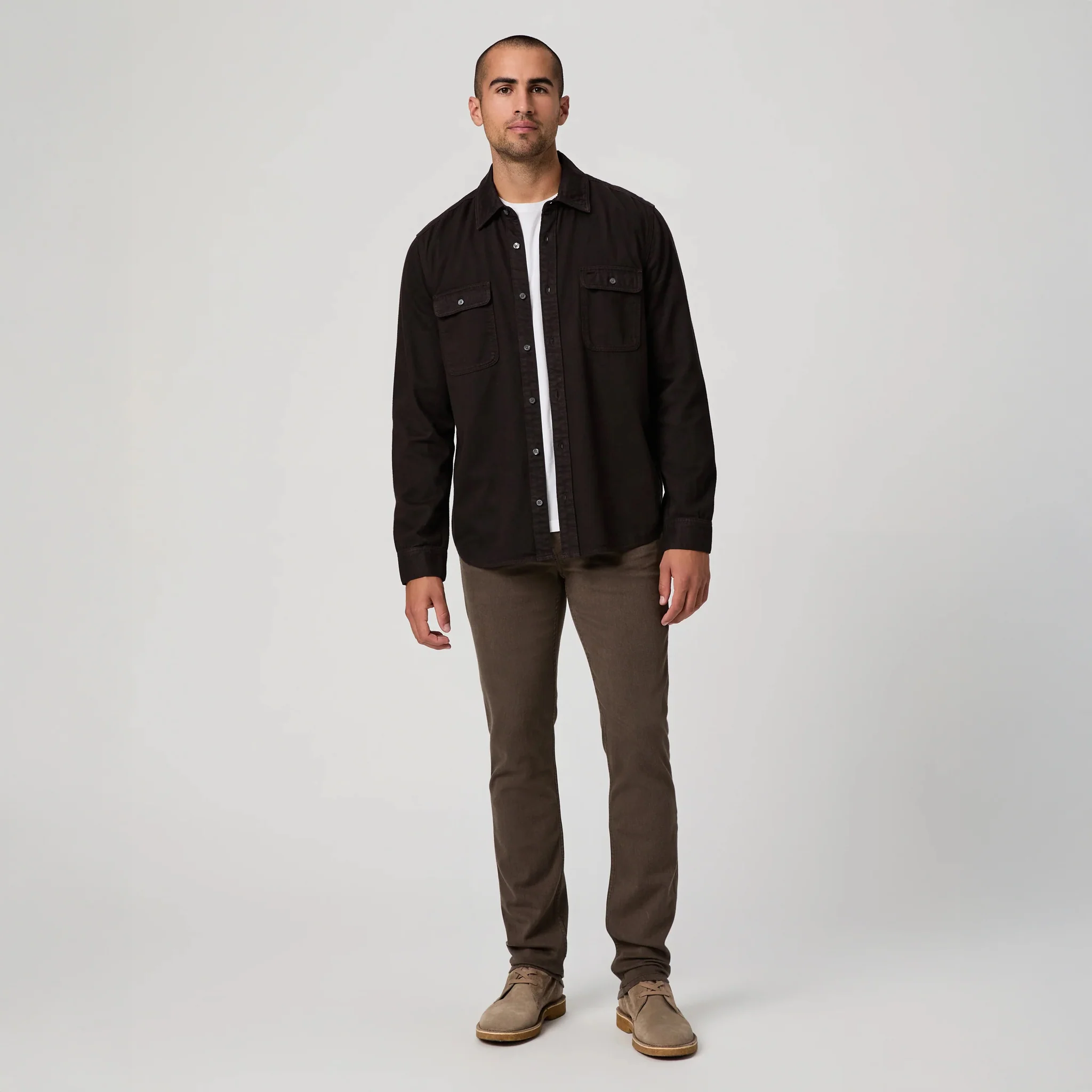 Lennox - Vintage Deep Oak - Slim Fit Five Pocket Pant - PAIGE - Image 2