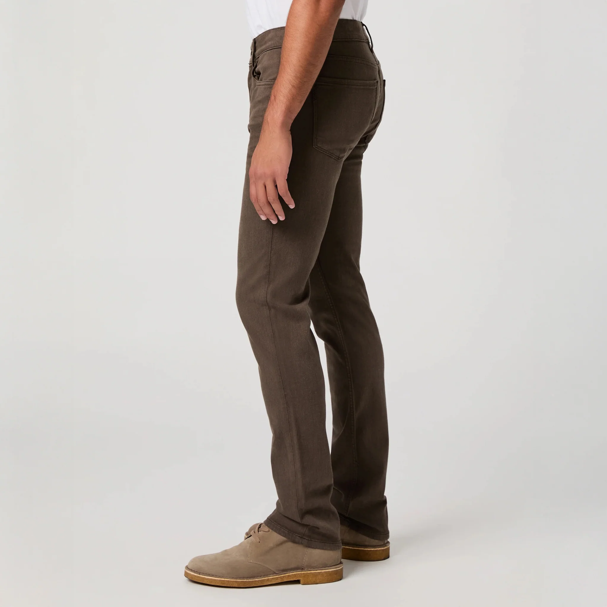 Lennox - Vintage Deep Oak - Slim Fit Five Pocket Pant - PAIGE - Image 4