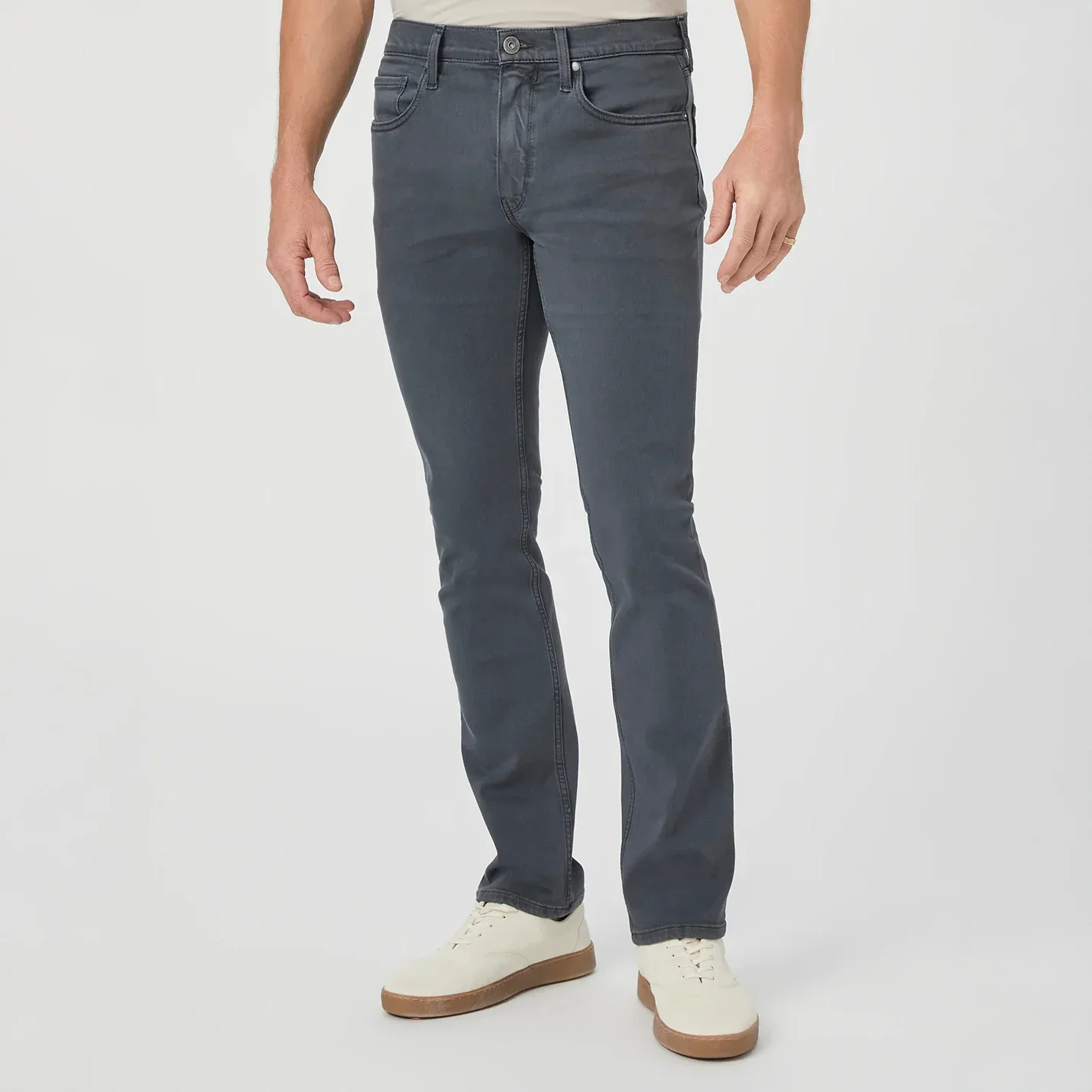 Lennox - Vintage Onyx Blue - Slim Fit Five Pocket Jean - PAIGE