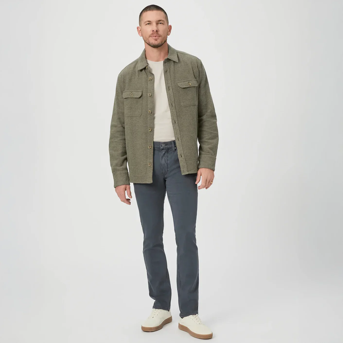 Lennox - Vintage Onyx Blue - Slim Fit Five Pocket Jean - PAIGE - Image 2