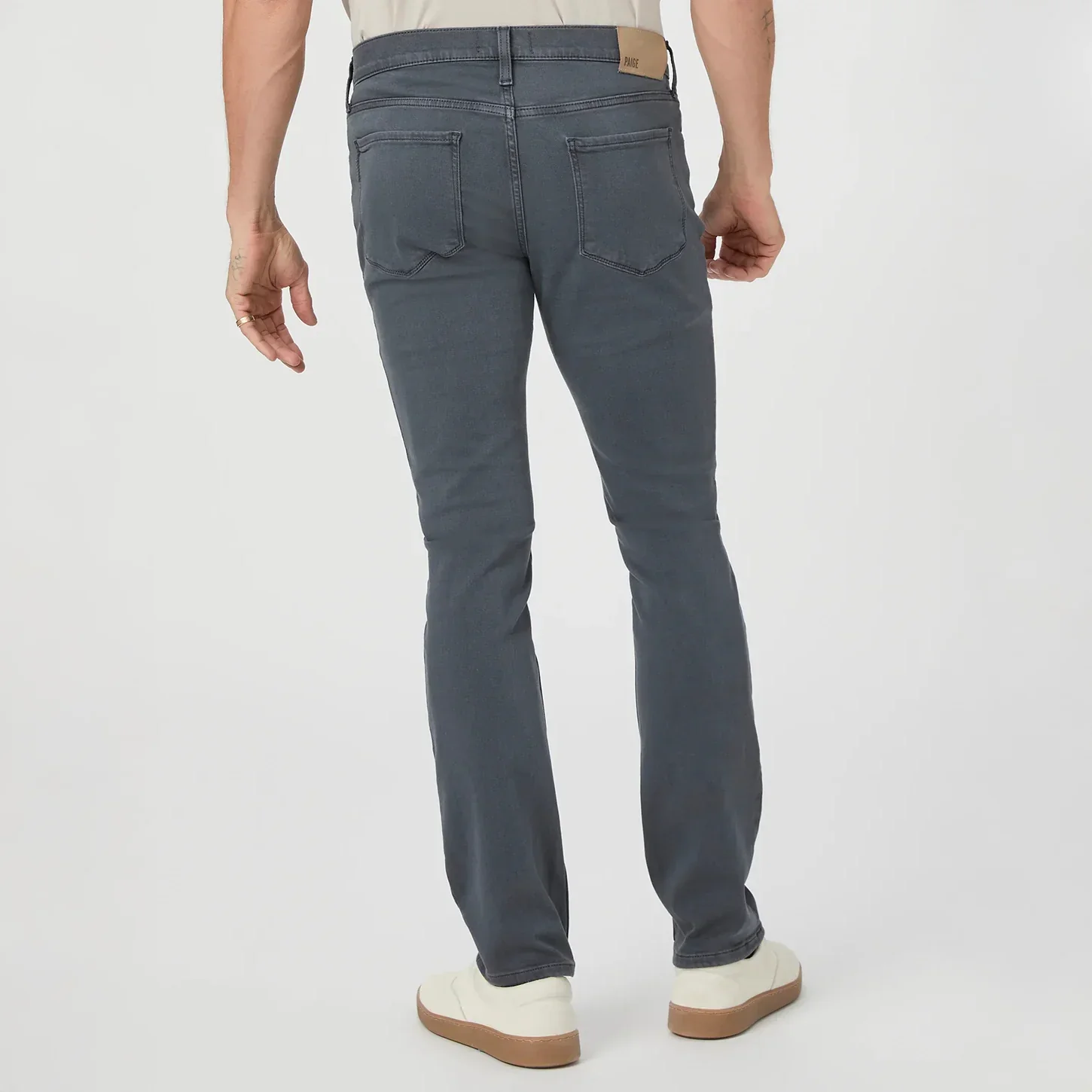 Lennox - Vintage Onyx Blue - Slim Fit Five Pocket Jean - PAIGE - Image 4