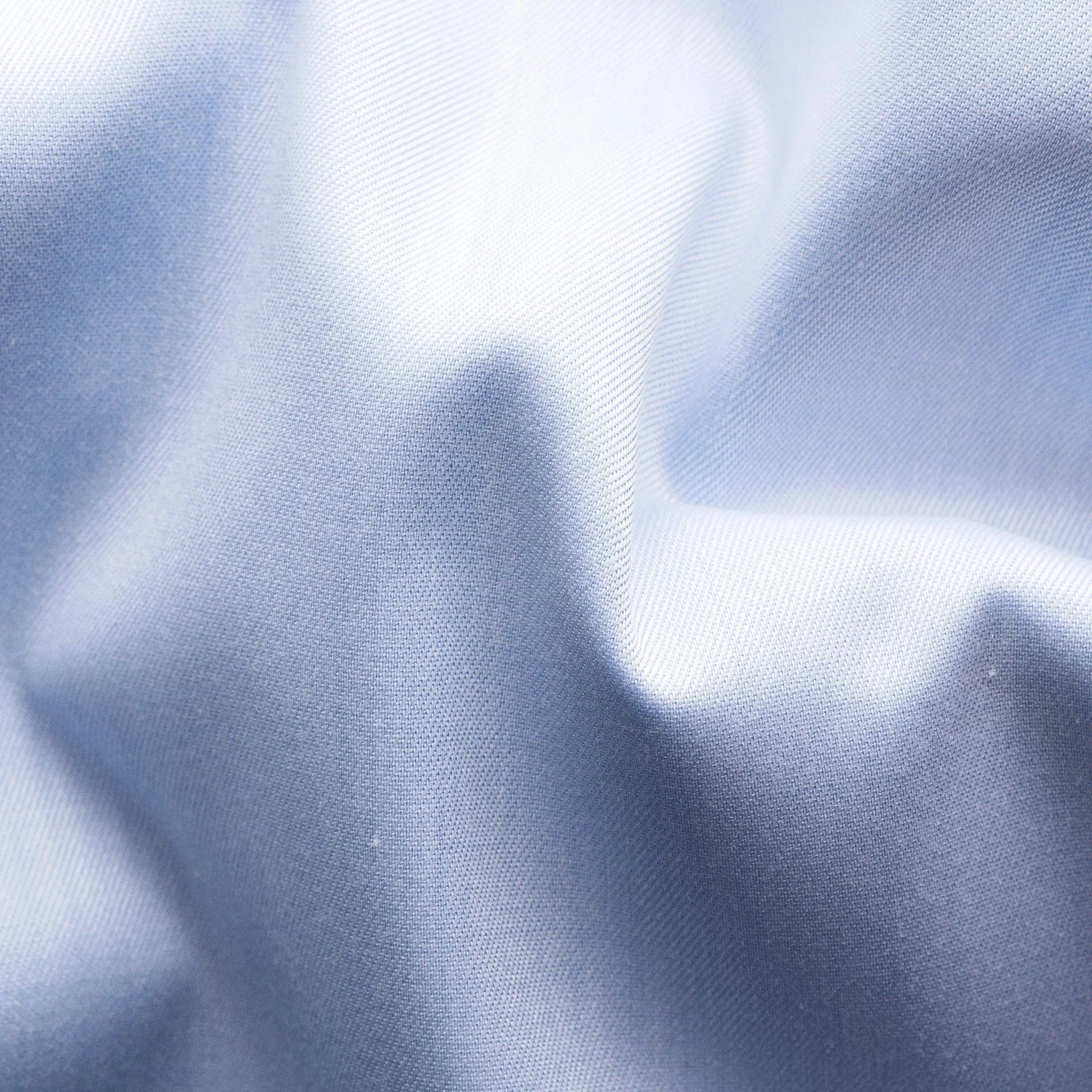 Light Blue Geometric Effect Contrast Signature Twill Slim Fit Shirt - ETON - Image 4
