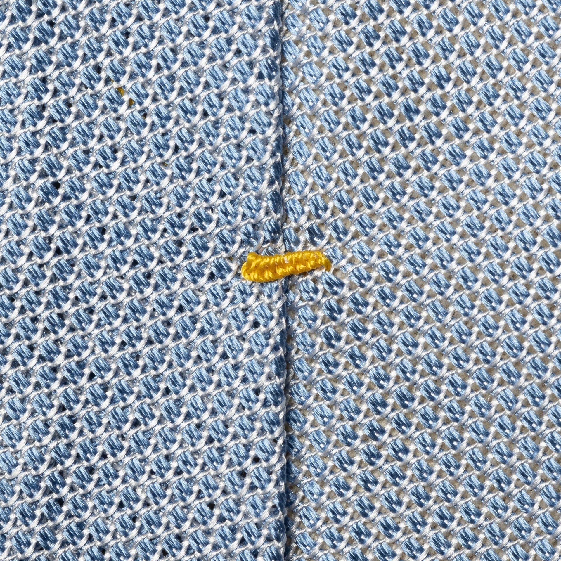 Light Blue Grenadine Silk Tie - ETON - Image 3