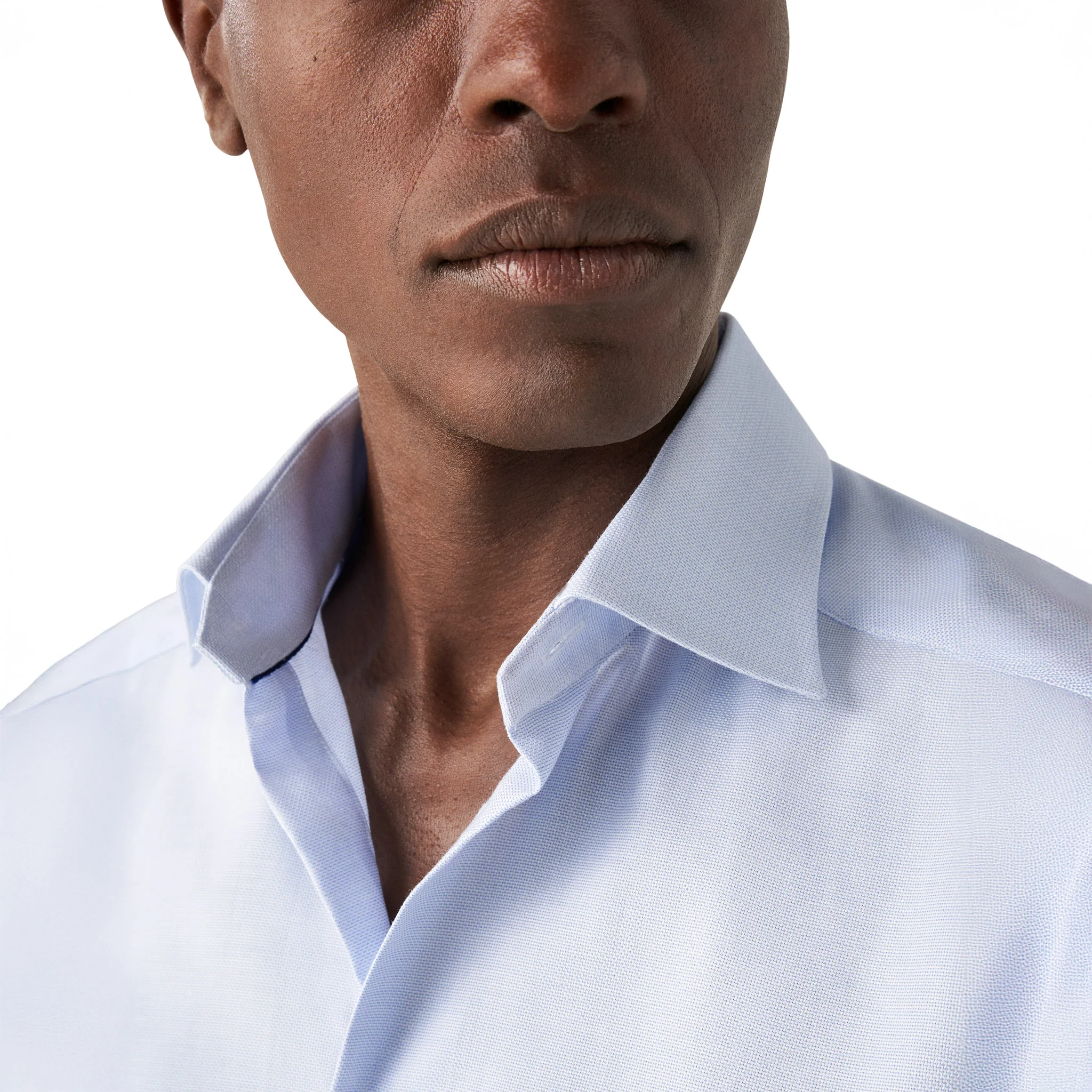 Light Blue Royal Dobby Contemporary Fit Shirt - ETON - Image 4