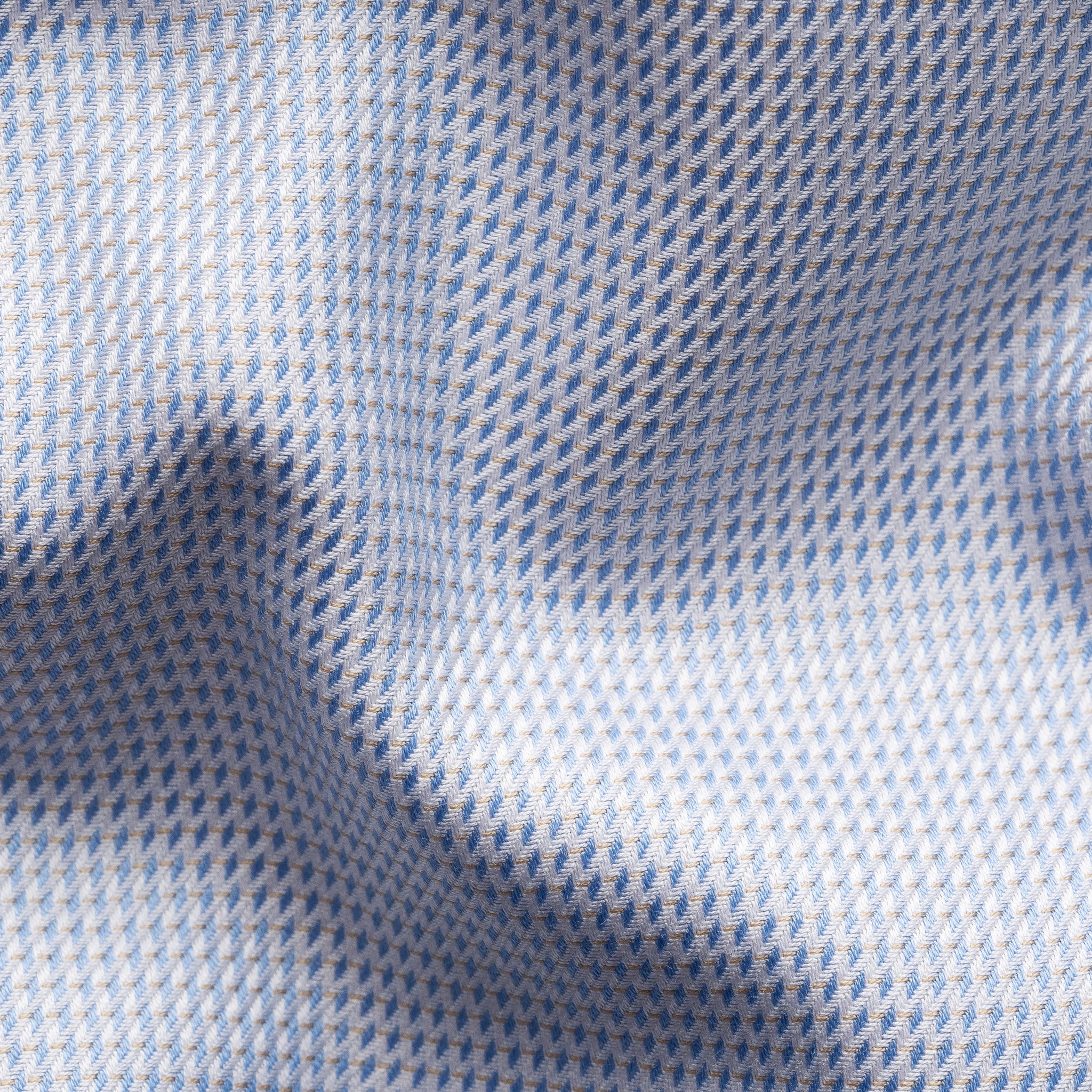 Light Blue Semi Solid Signature Twill Contemporary Fit Shirt - ETON - Image 8