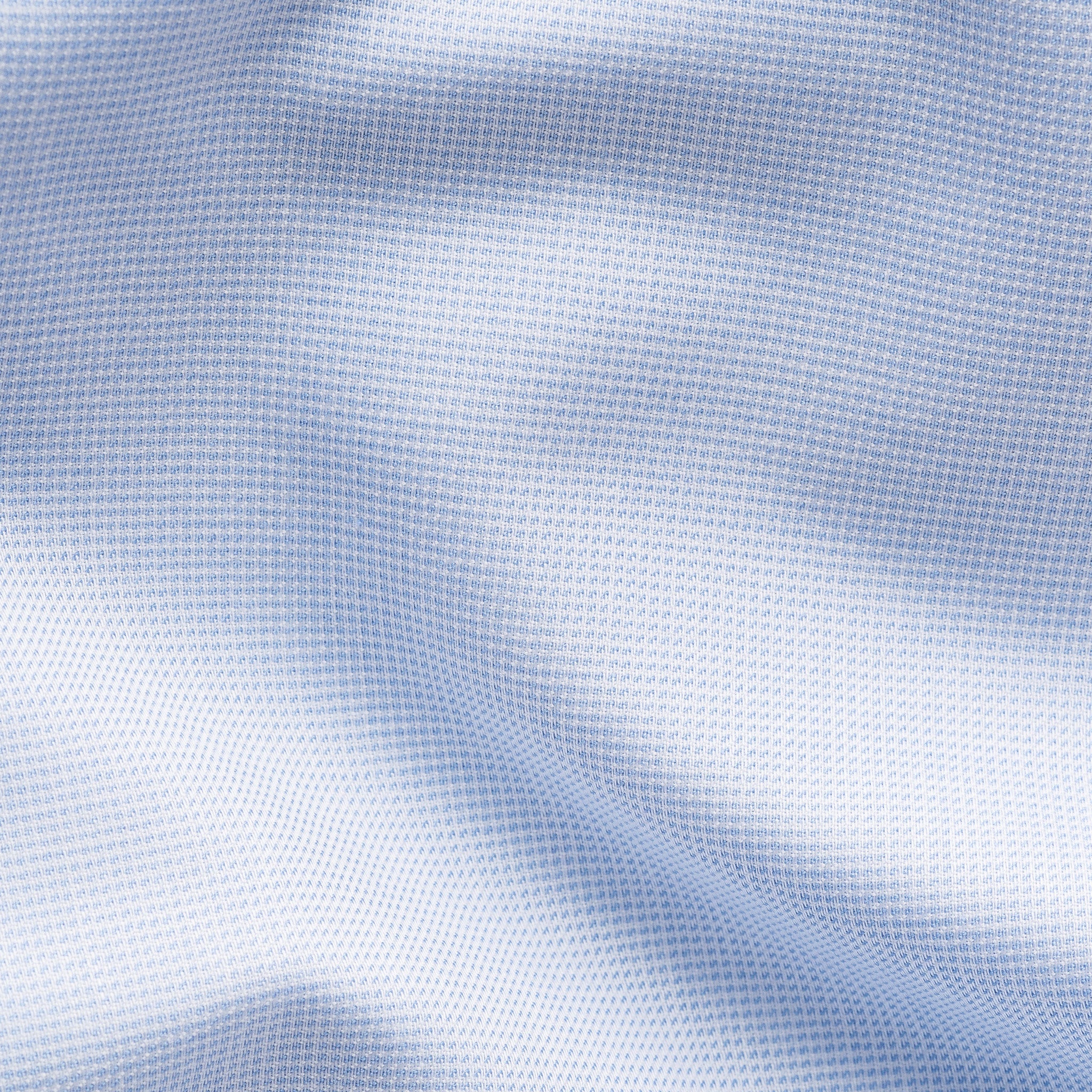 Light Blue Semi Solid Signature Twill Slim Fit Shirt - ETON - Image 8