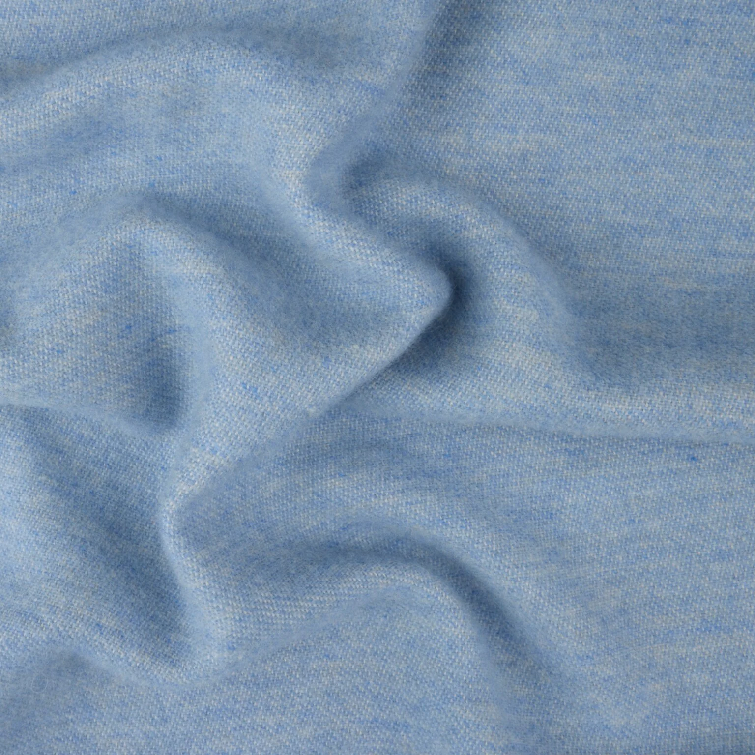 Light Blue Wool Scarf - Stenströms - Image 4