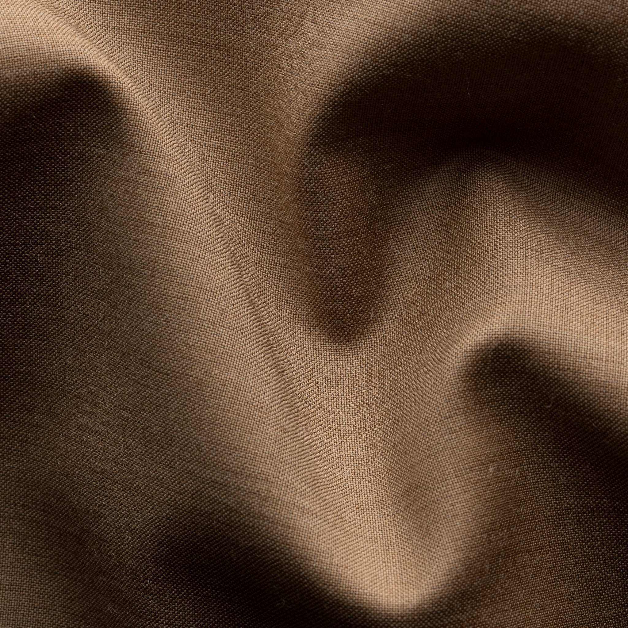 Light Brown Solid Merino Cashmere Contemporary Fit Shirt - ETON - Image 8