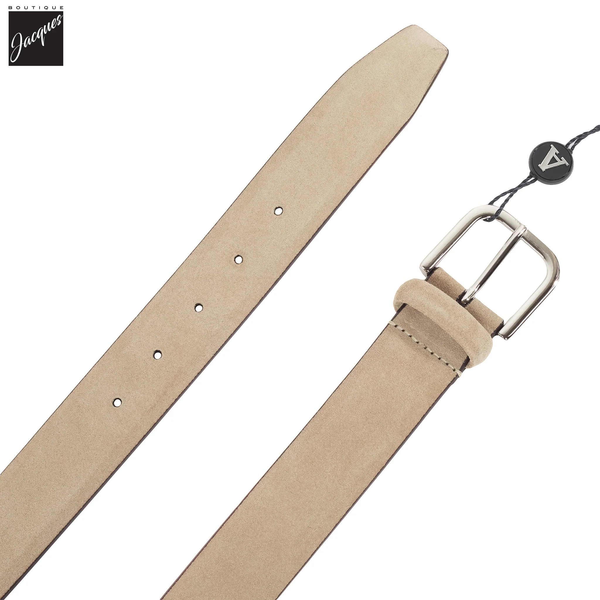 Light Tan Suede Belt - Anderson's - Image 3