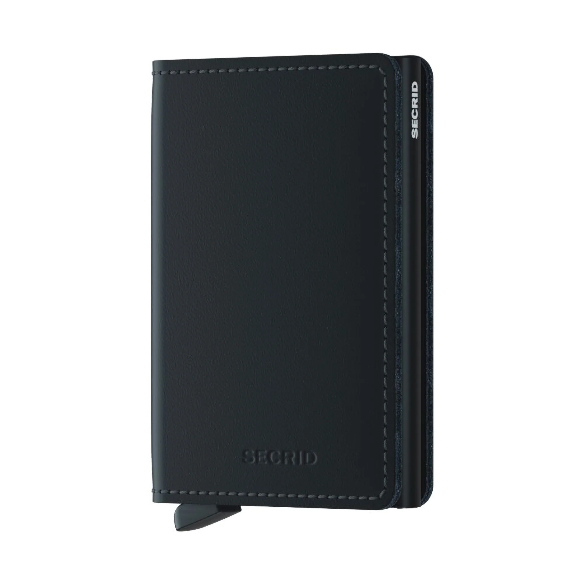 Matte Black Leather SlimWallet - Secrid - Image 2