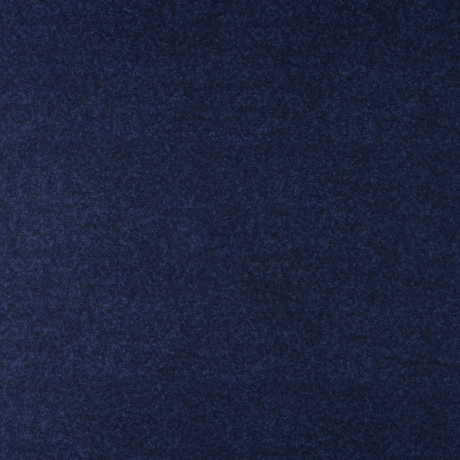 Mid Blue w/ Brown Edges Solid Silk Hankie - Stenströms - Image 2