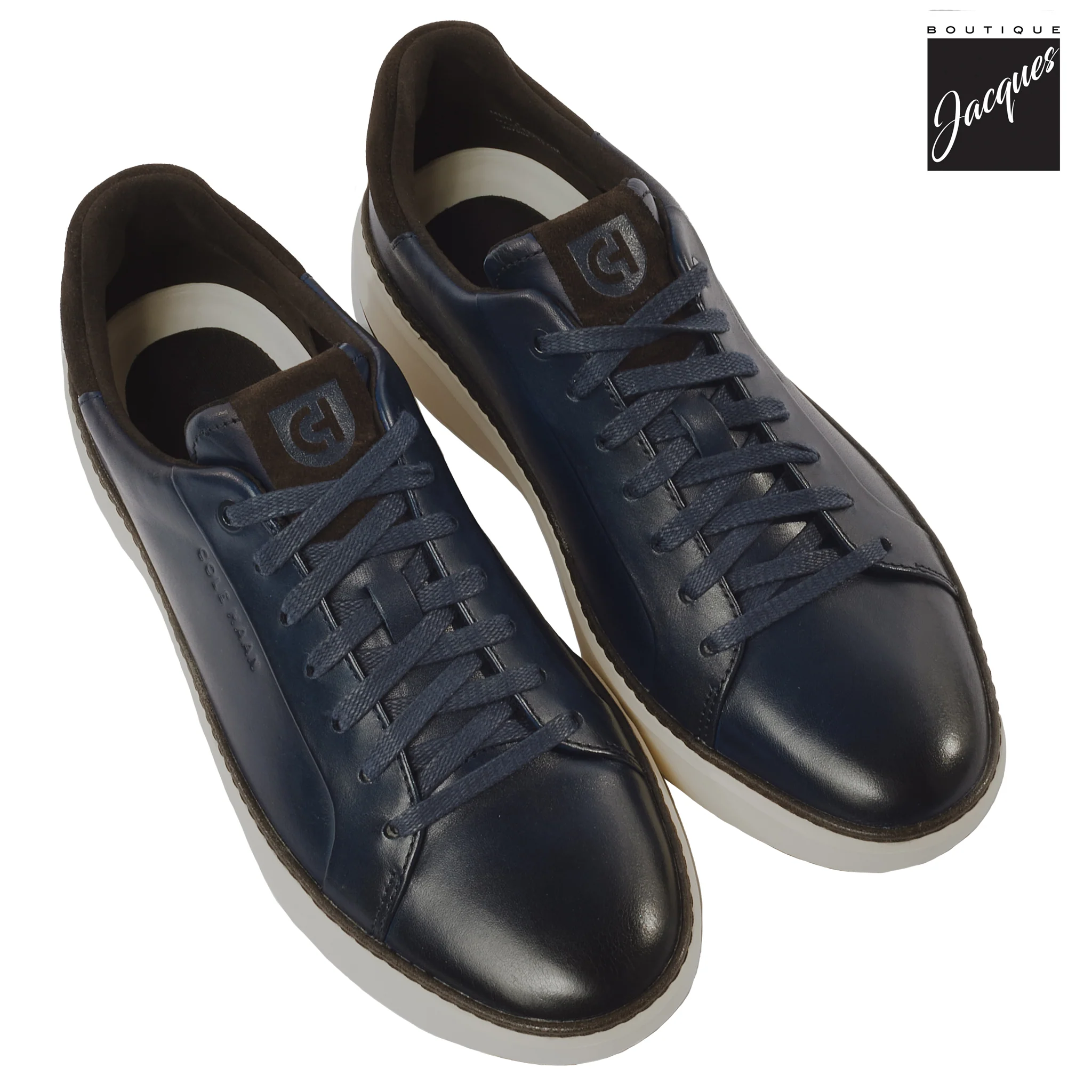 Midnight Blue GrandPrø Topspin Sneakers - Cole Haan - Image 3