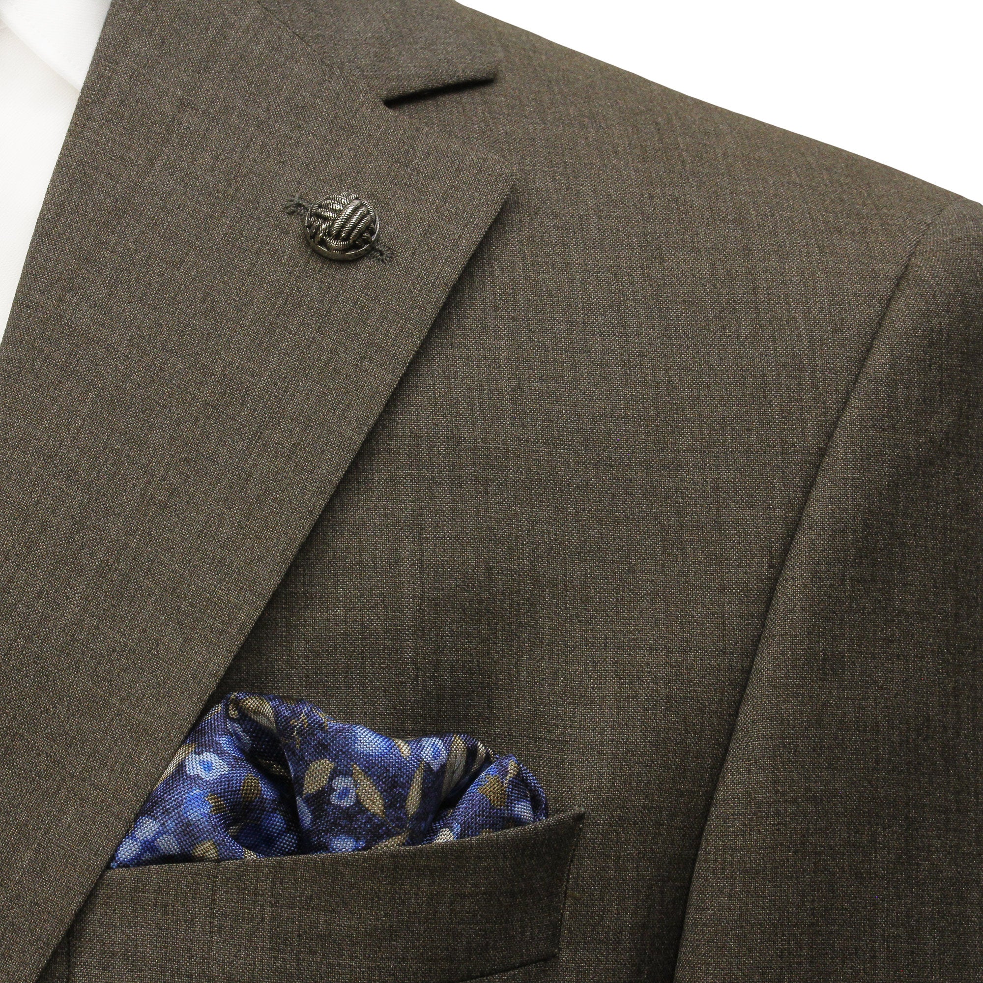 Brown Neat Super 110's Wool Esprit Modern Fit Suit - Jack Victor - Image 4