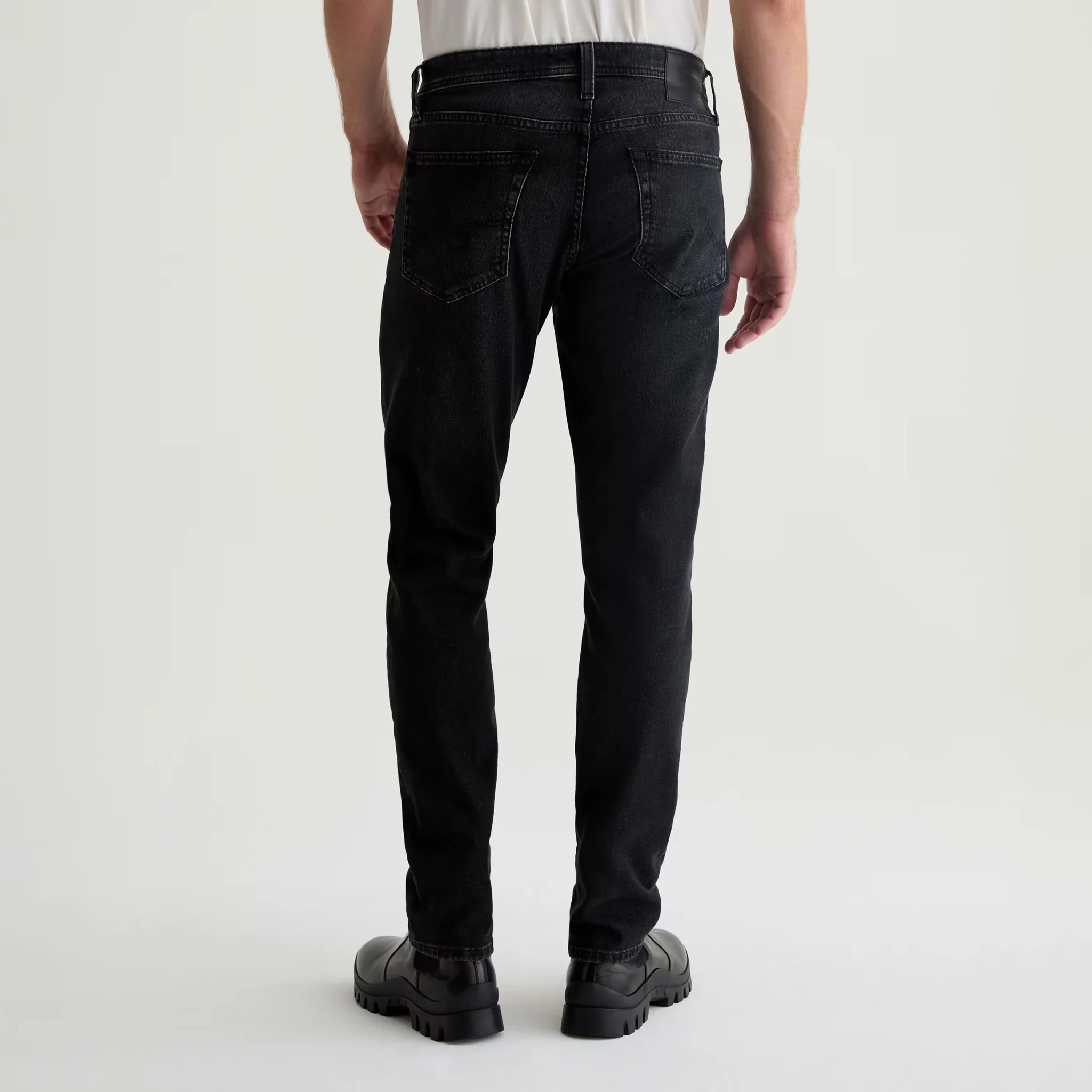 Monarch (Black) Vapor Wash Cloud Soft Denim Tellis Modern Slim Fit Jeans - AG - Image 5