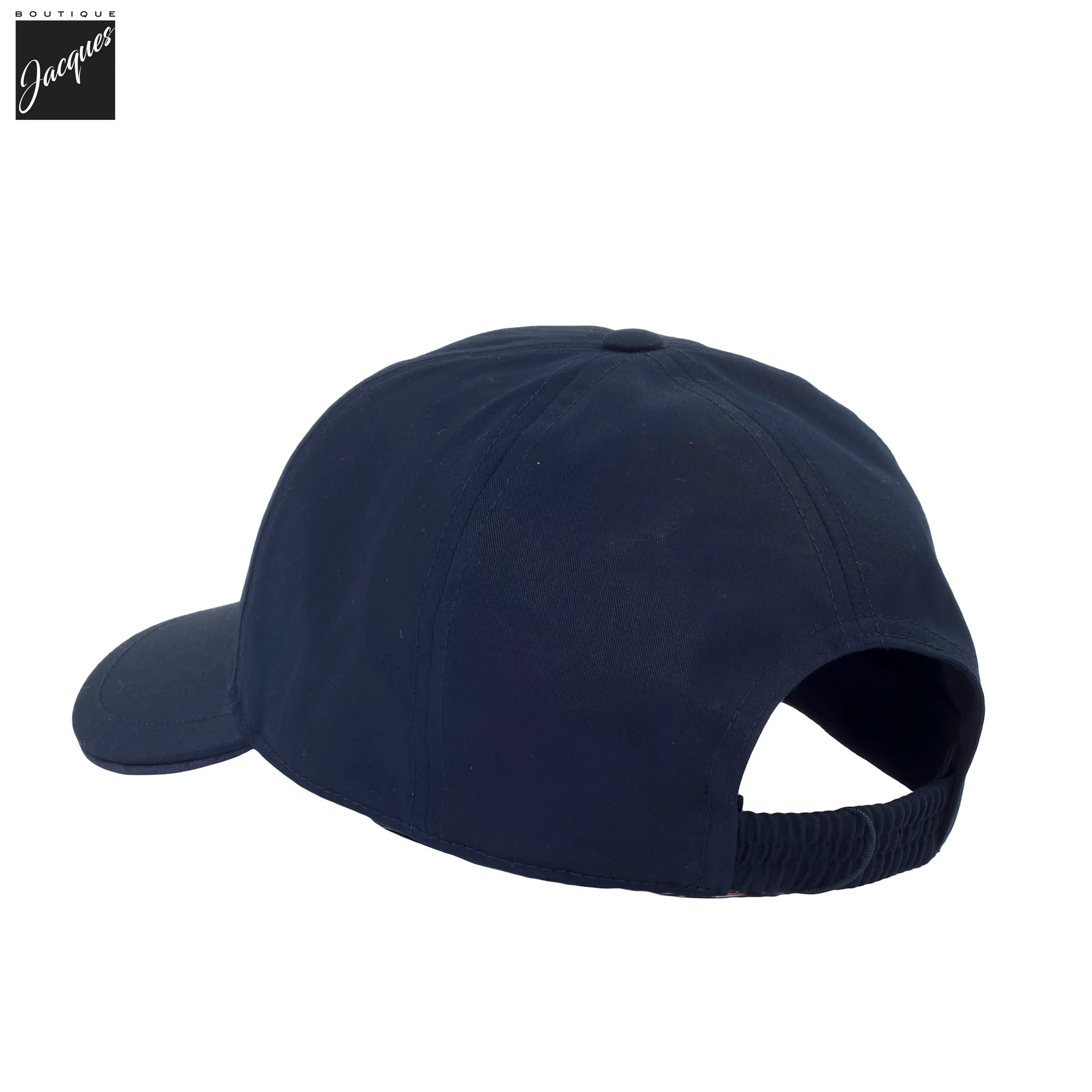 Navy Blue Logo-Embroidered Light Cotton Baseball Cap - Paul & Shark - Image 3