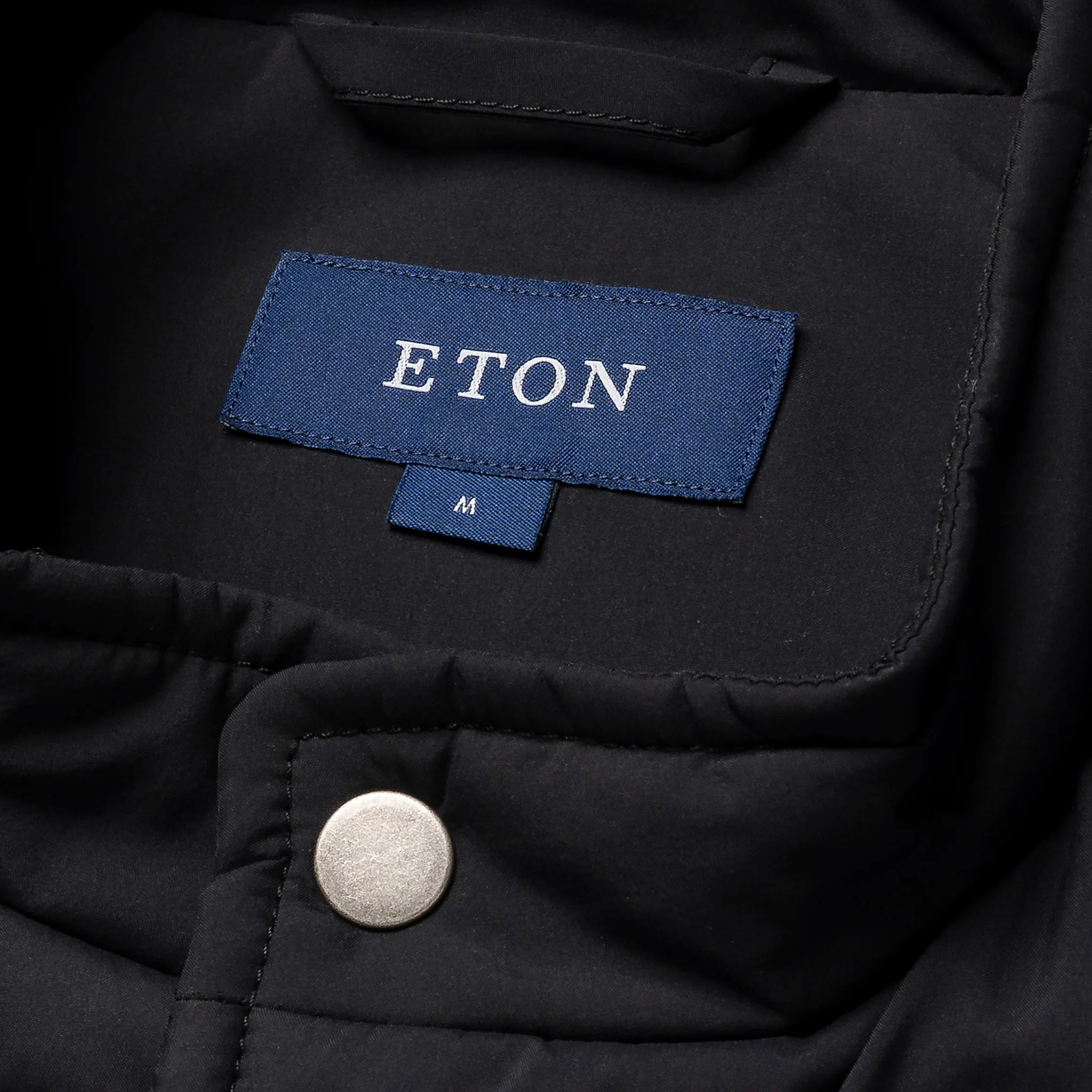 Navy Blue Technical Padded Vest - ETON - Image 6