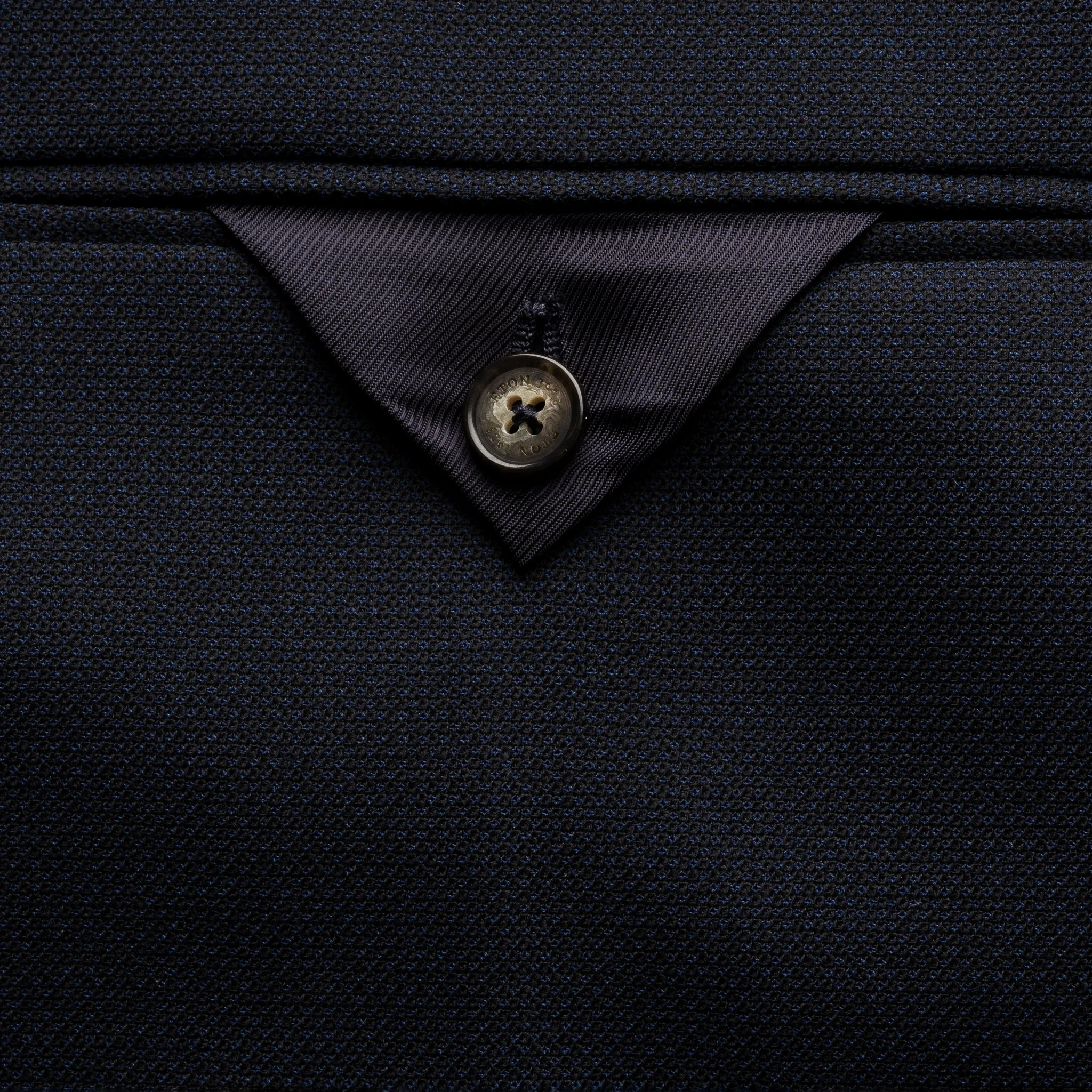 Navy Blue Wool (Lana) Tech Soft Jacket - ETON - Image 7