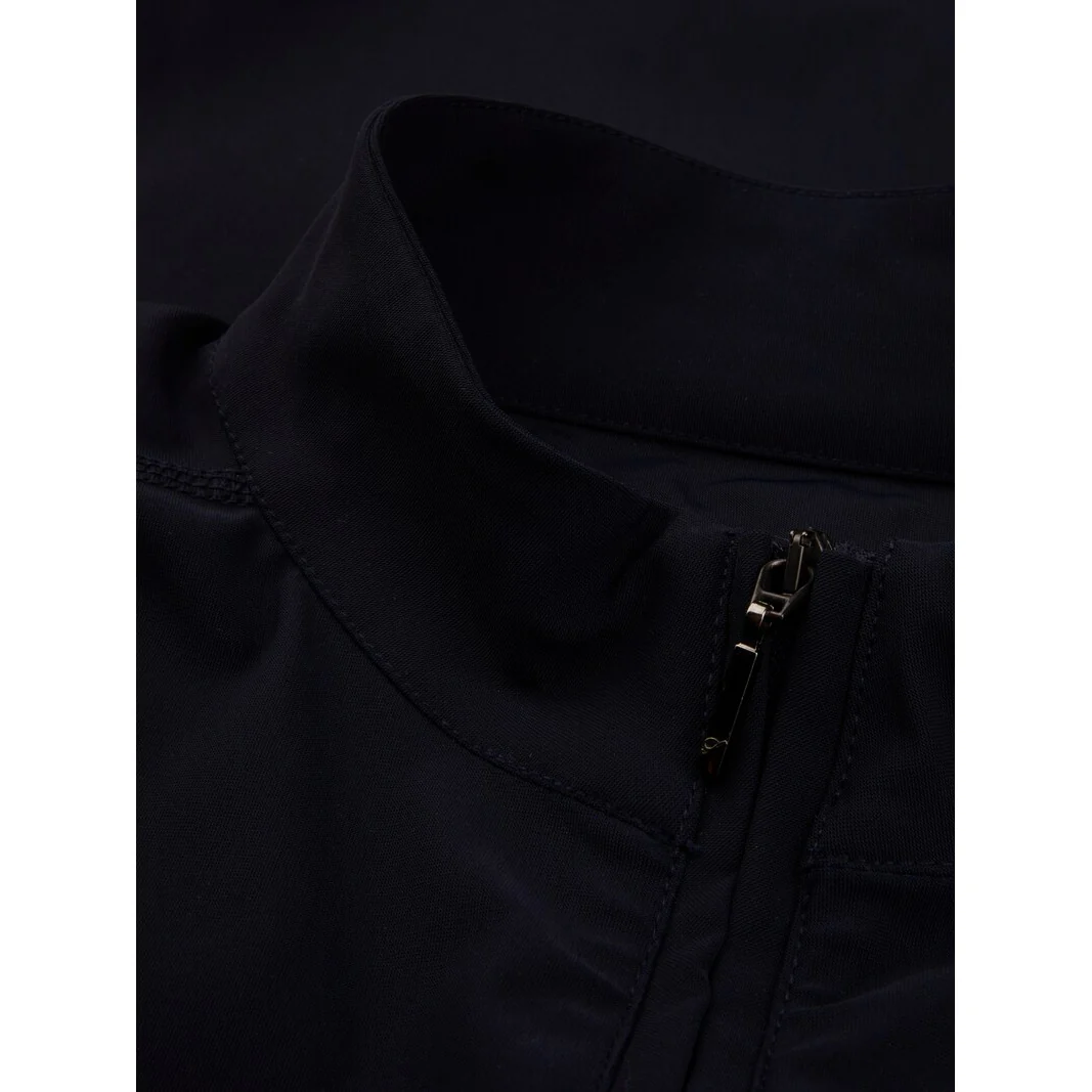Navy Technical Jersey Half Zip Leisure Jacket - Image 3
