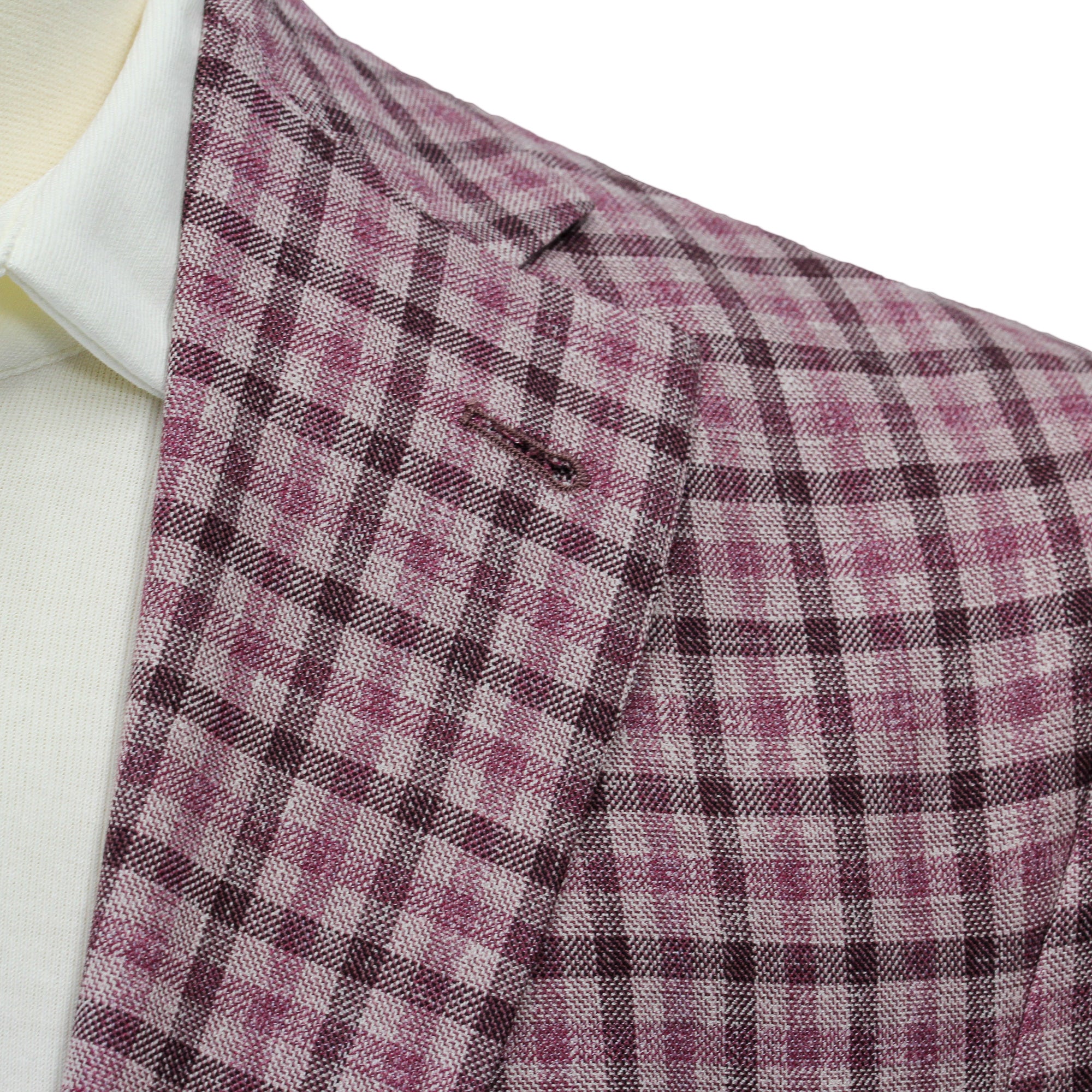 Pink Plaid Dallas Contemporary Fit Sport Jacket - Jack Victor - Image 5