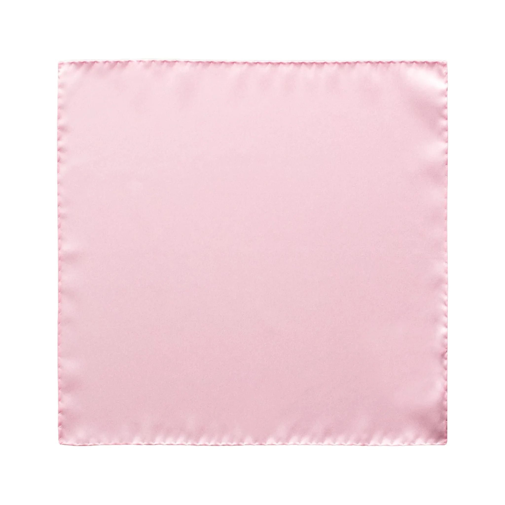 Pink Solid Silk Pocket Square - ETON