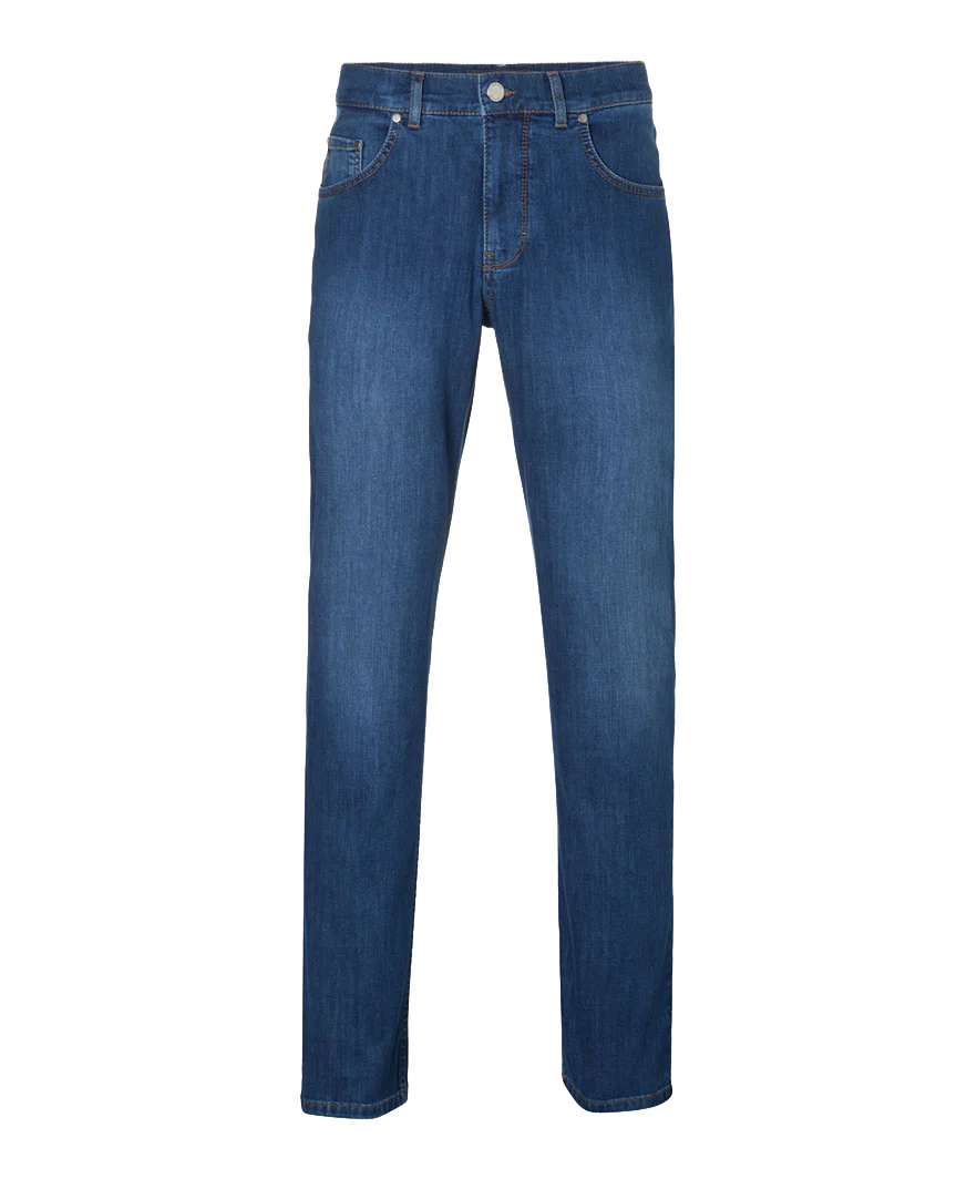 Regular Used Blue Masterpiece Cooper Jeans - BRAX - Image 5