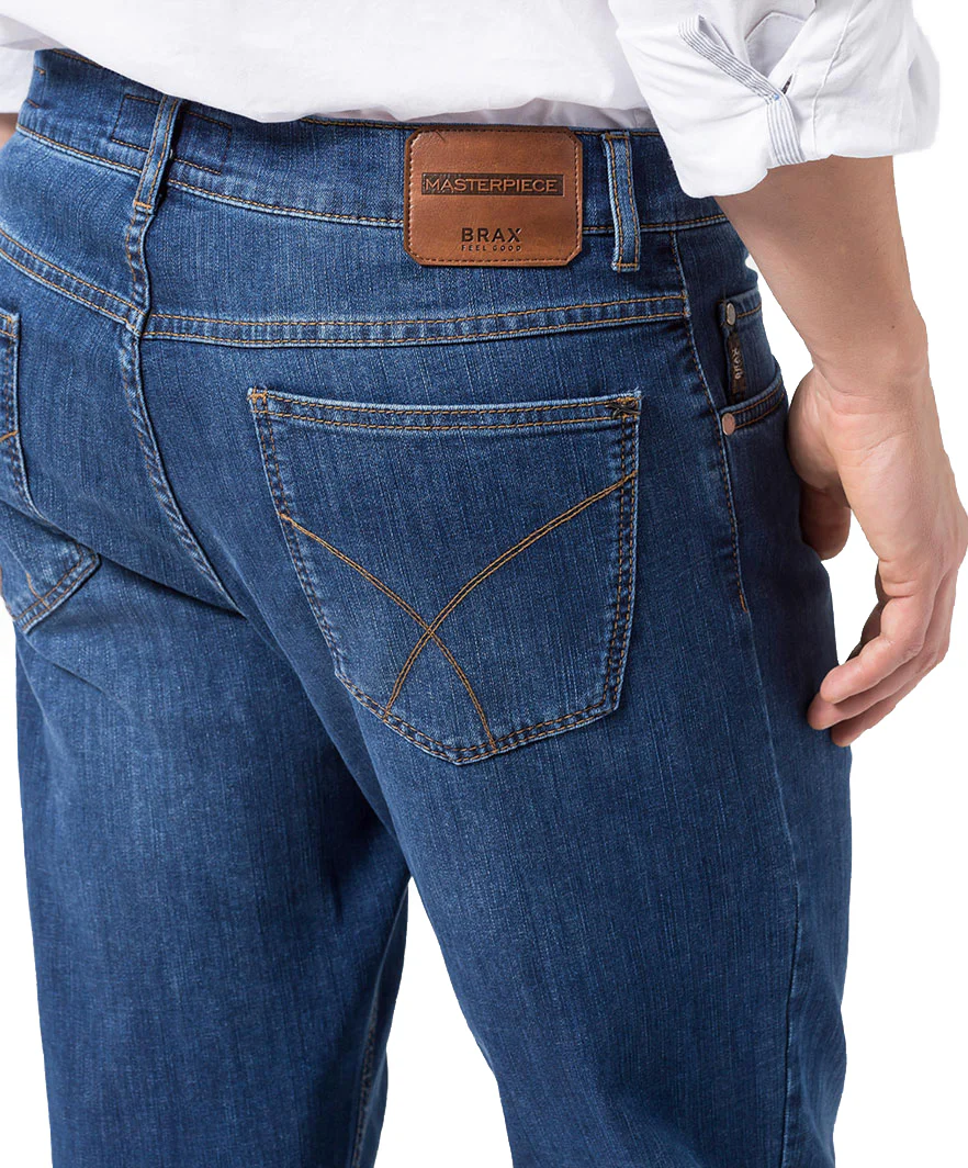 Regular Used Blue Masterpiece Cooper Jeans - BRAX - Image 6