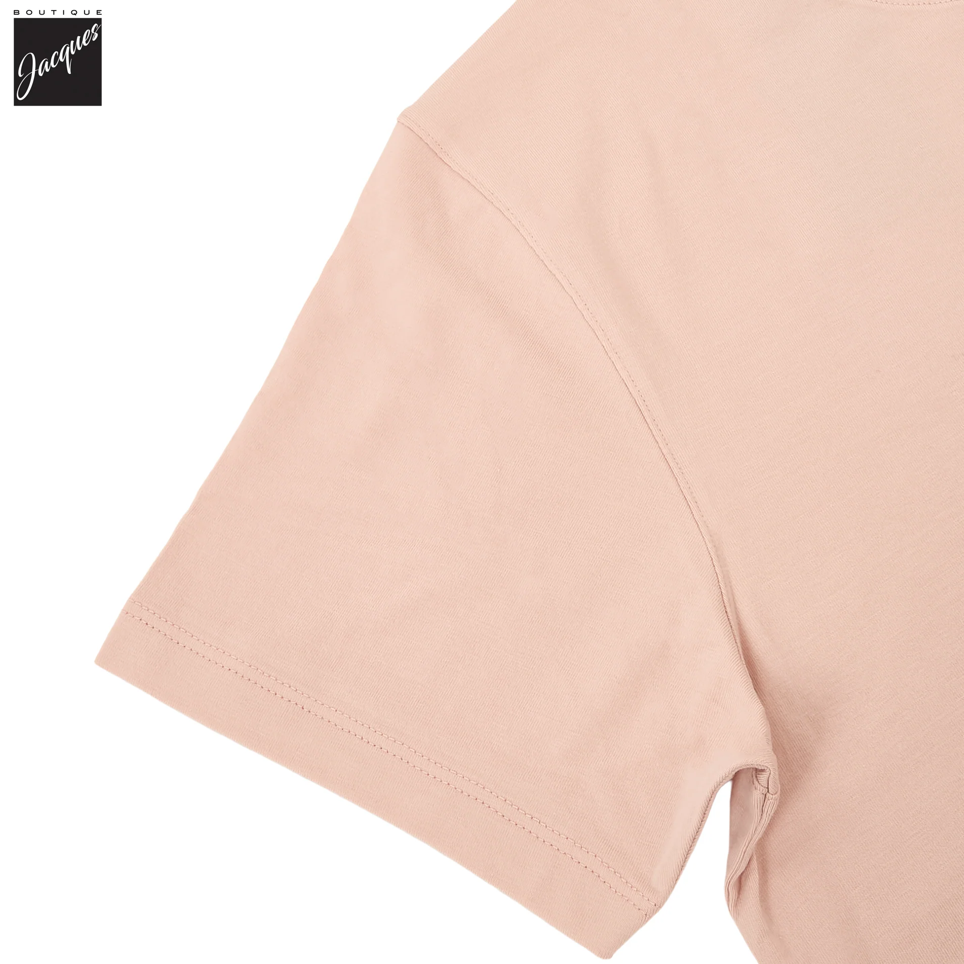 Rose Smoke Pima Cotton Stretch Iconic T-Shirt - Patrick Assaraf - Image 4