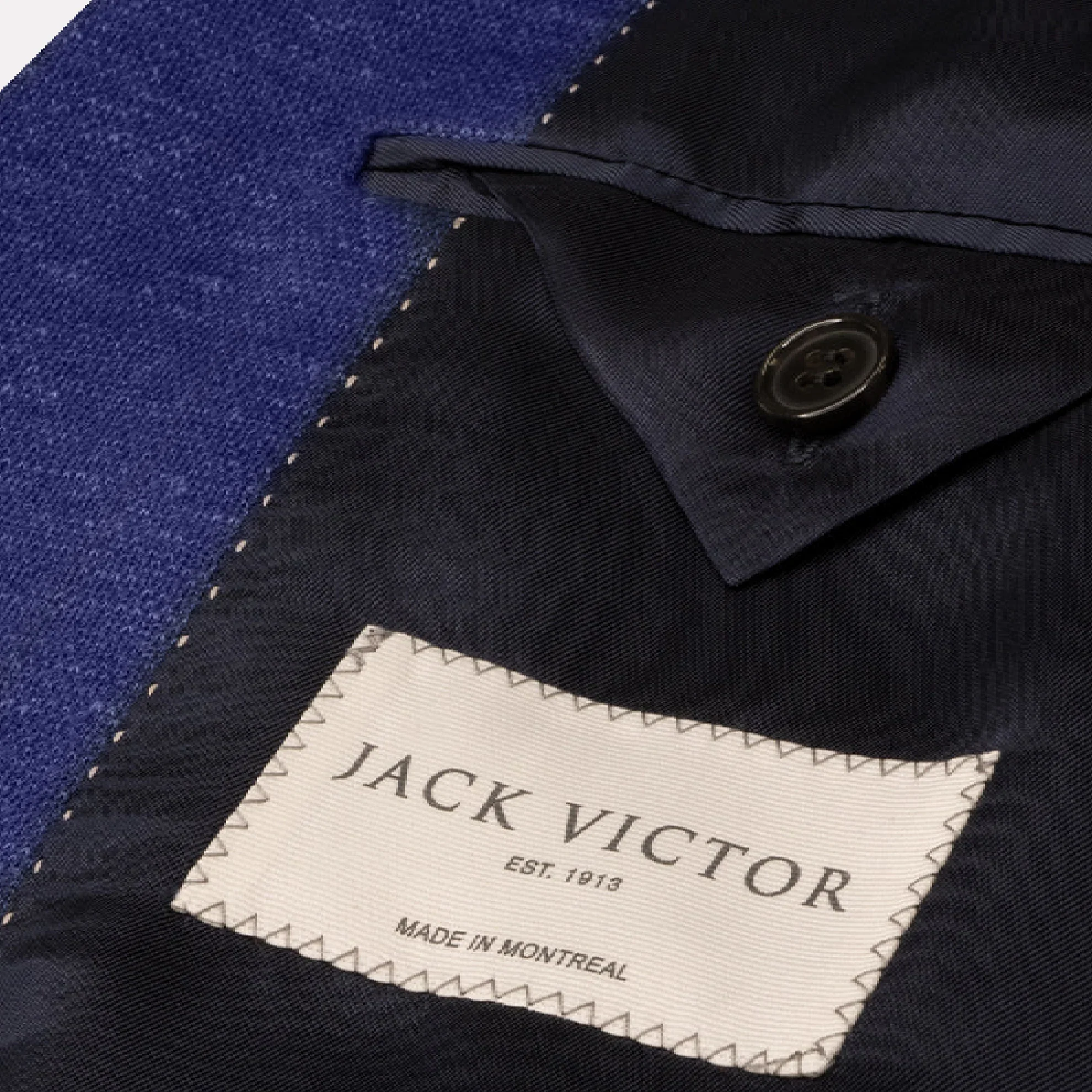 Royal Blue Hartford Contemporary Fit Wool-Silk Sport Jacket - Jack Victor - Image 5