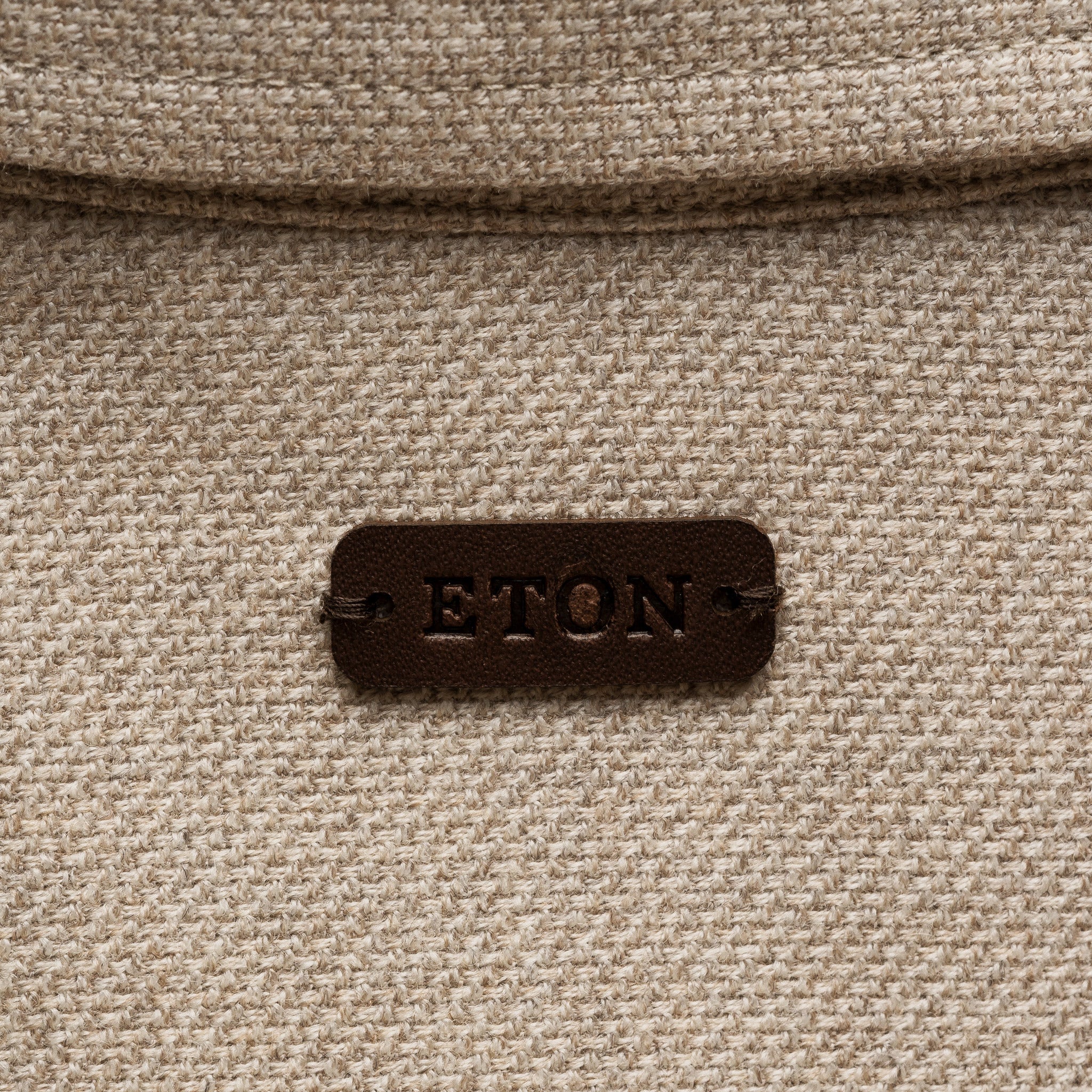 Sand Four Pocket Wool-Cashmere Overshirt - ETON - Image 8
