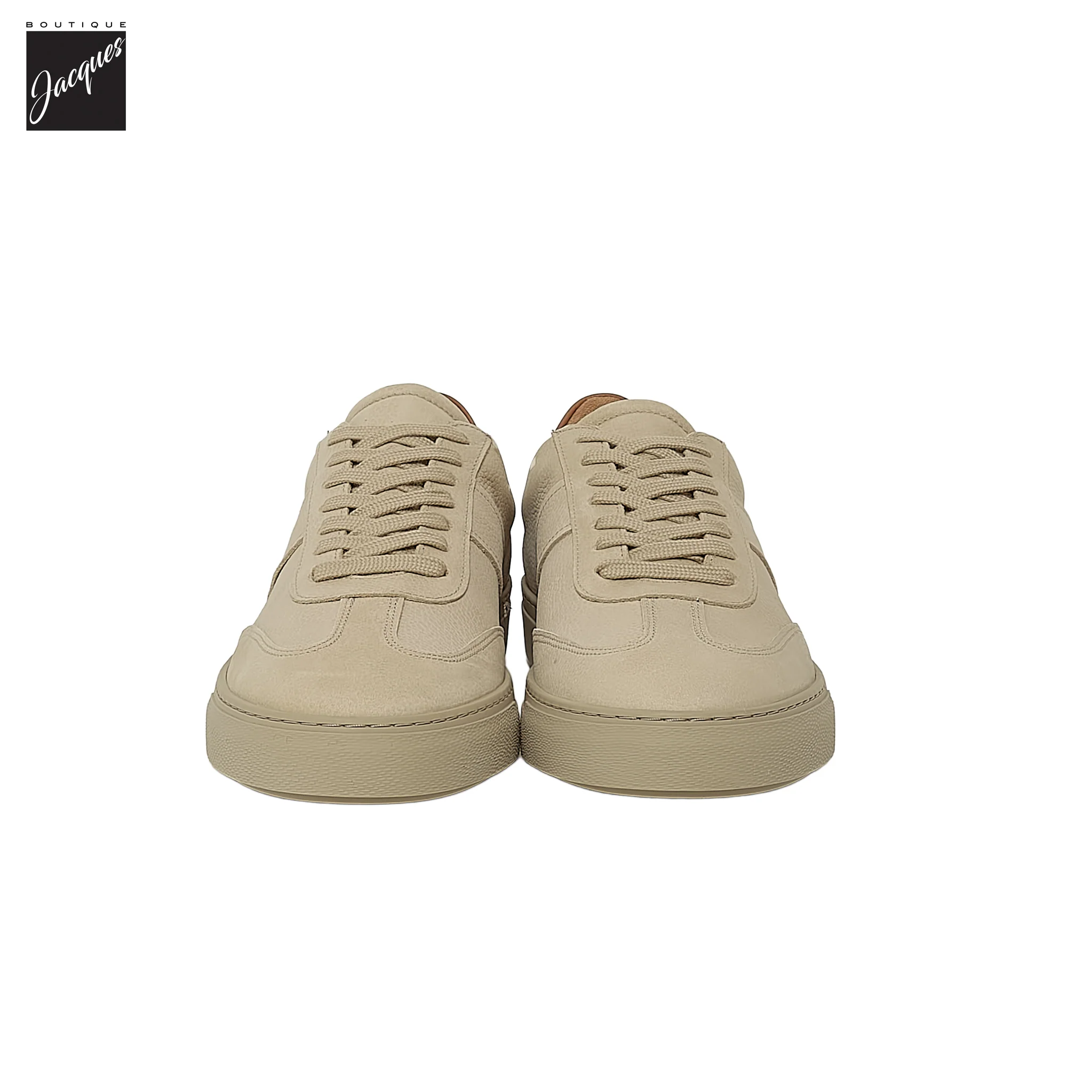 Sand Suede Leather Water-Resistant Metro Sneakers - AQUATALIA - Image 3